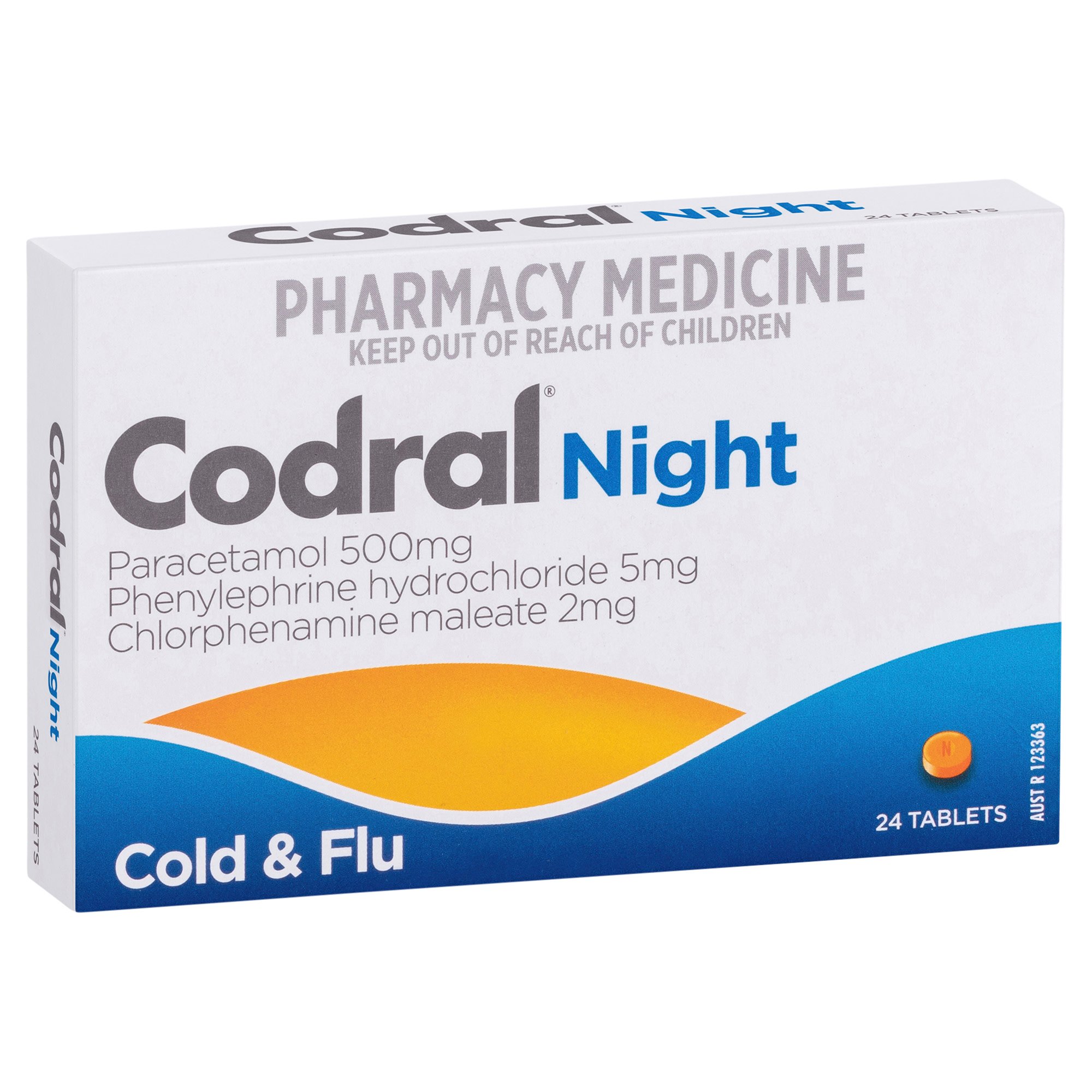 Codral PE Night 24 tablets - Image 3