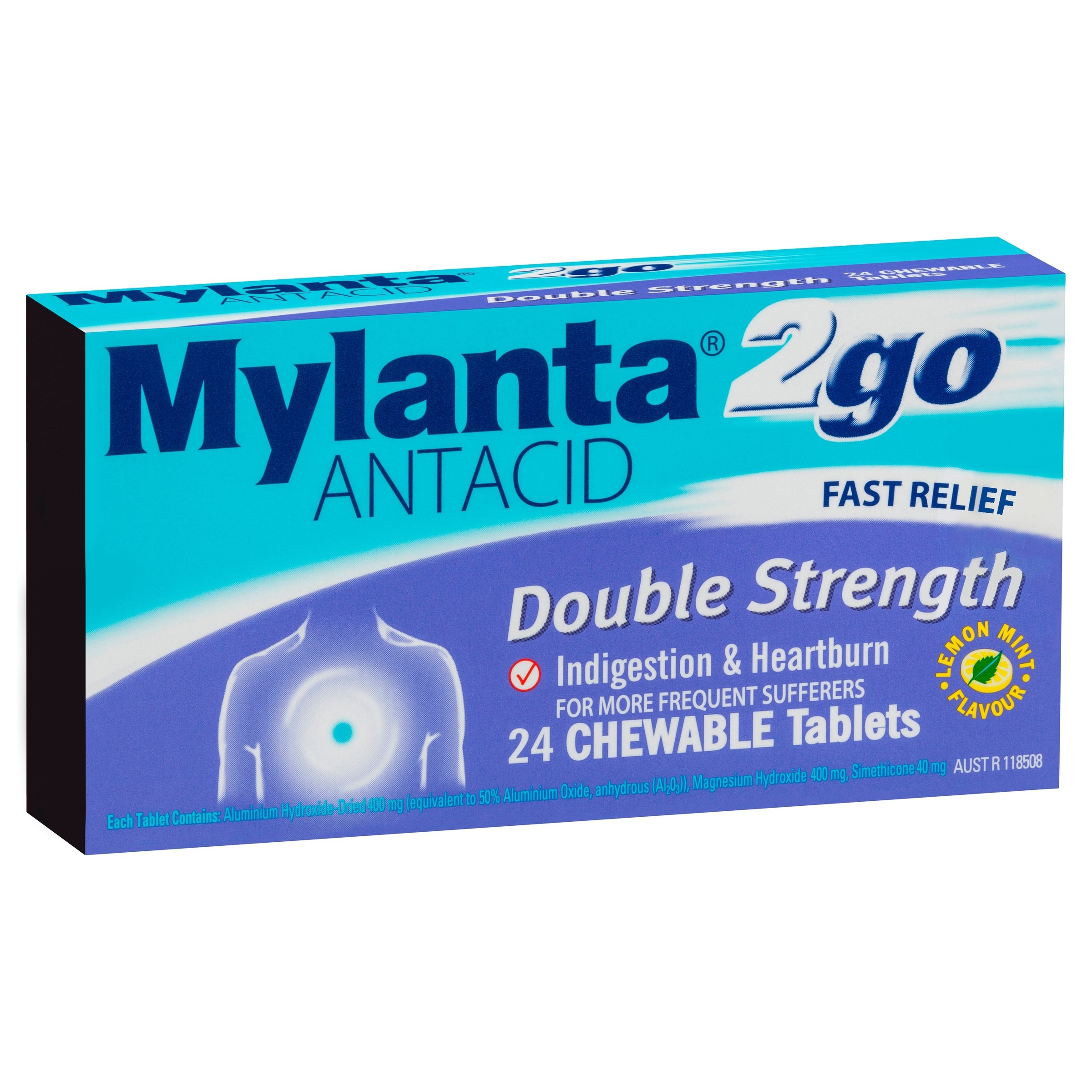 Mylanta 2Go Double Strength 24 chewable tablets - Image 3