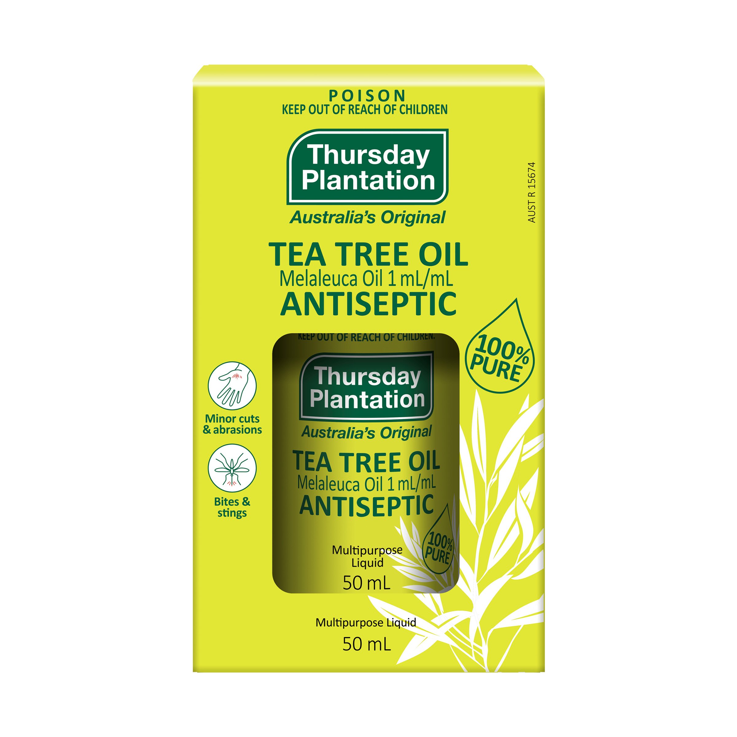 Thursday Plantation Tea Tree Oil 50ml - Image 1