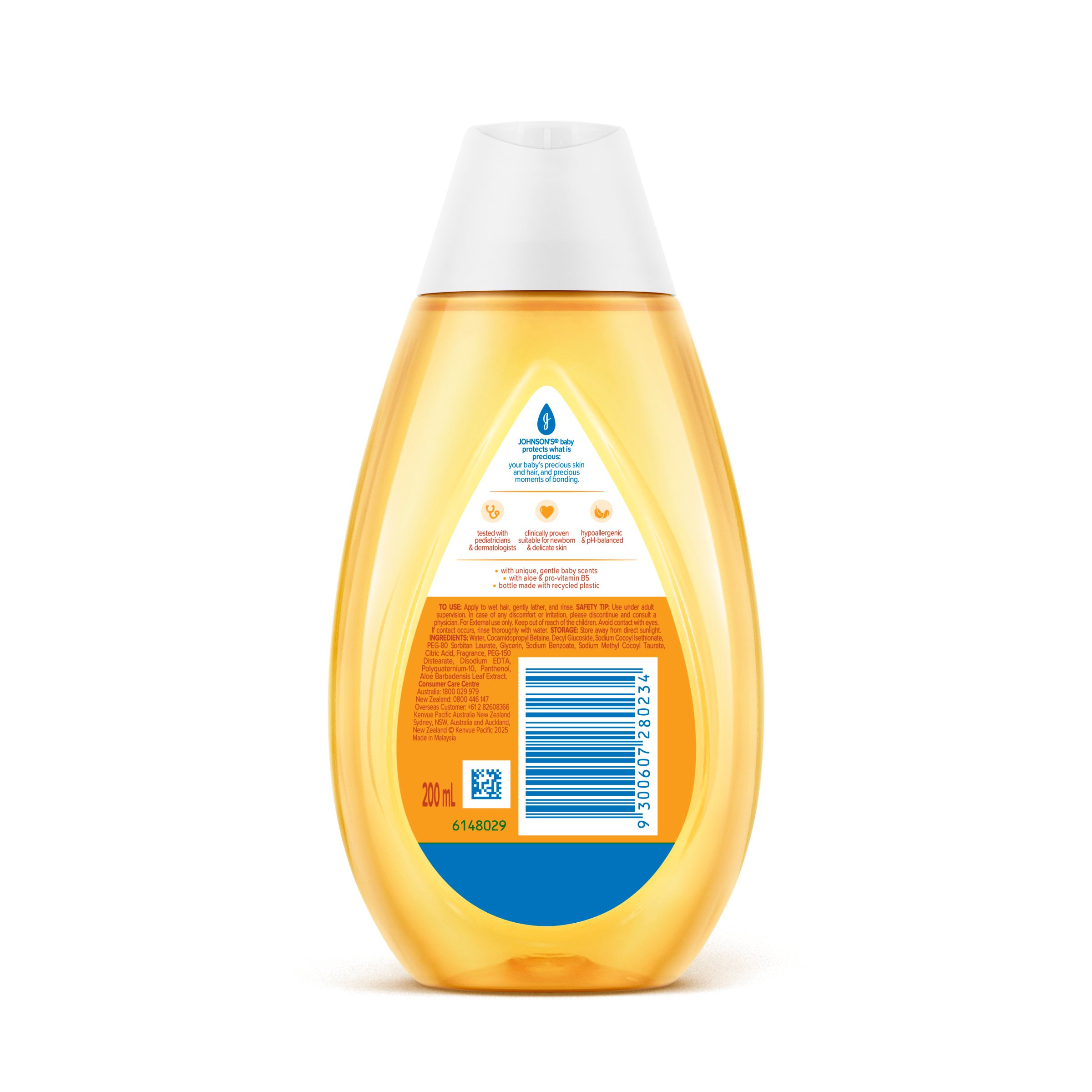 Johnson's Baby Shampoo 200ml - Image 2