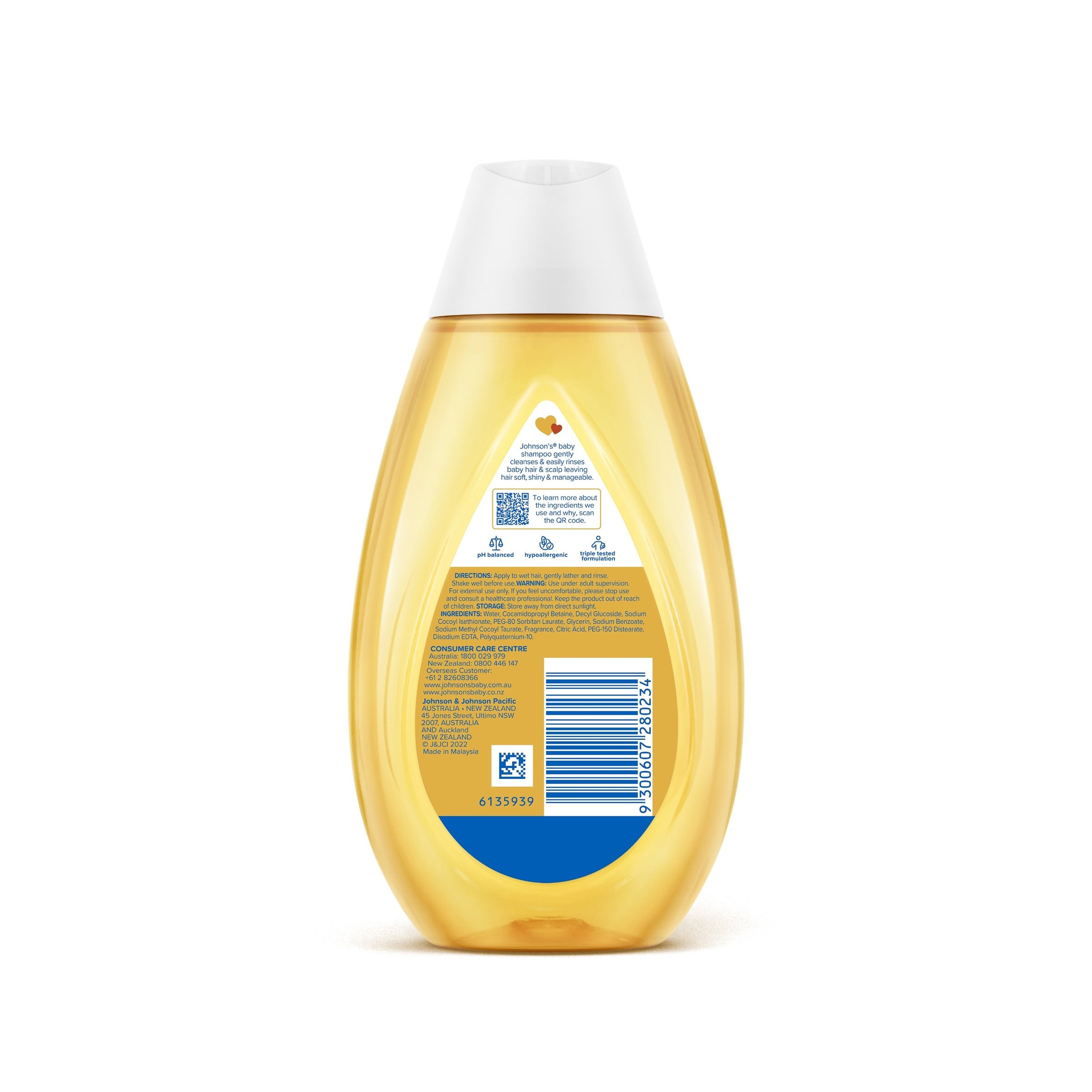 Johnson's Baby Shampoo 200ml - Image 2