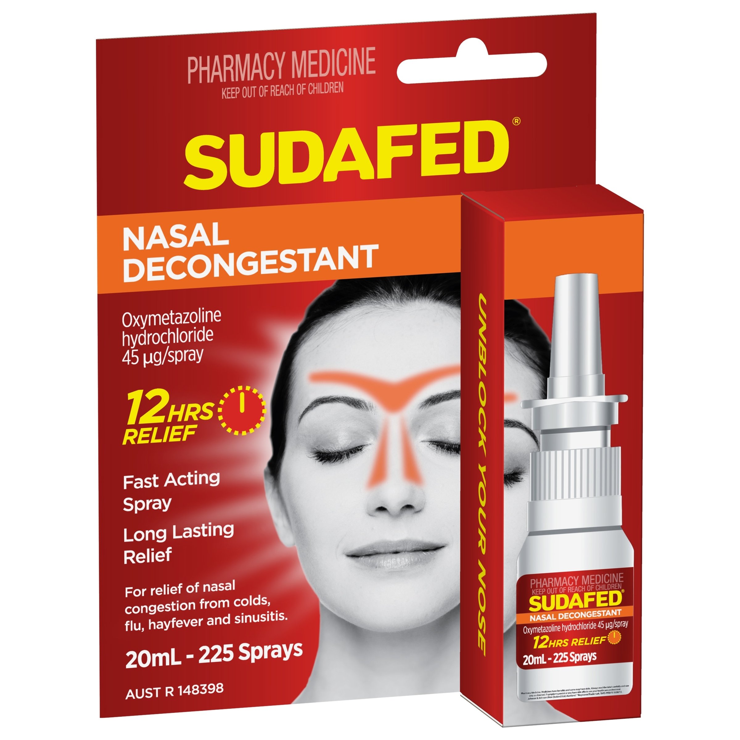 Sudafed Nasal Spray 20ml - Image 3
