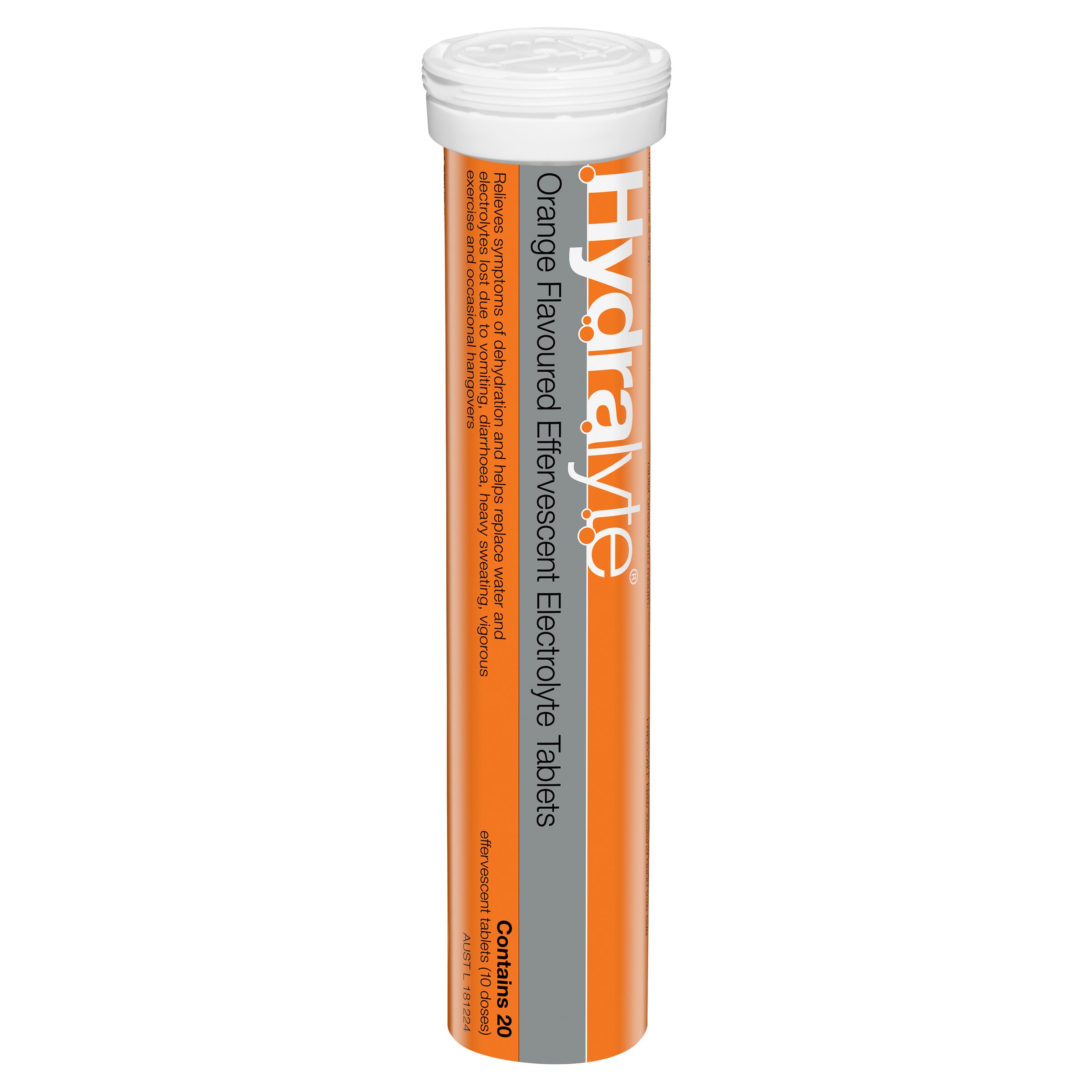 Hydralyte Effervescent Orange 20 tablets - Image 8