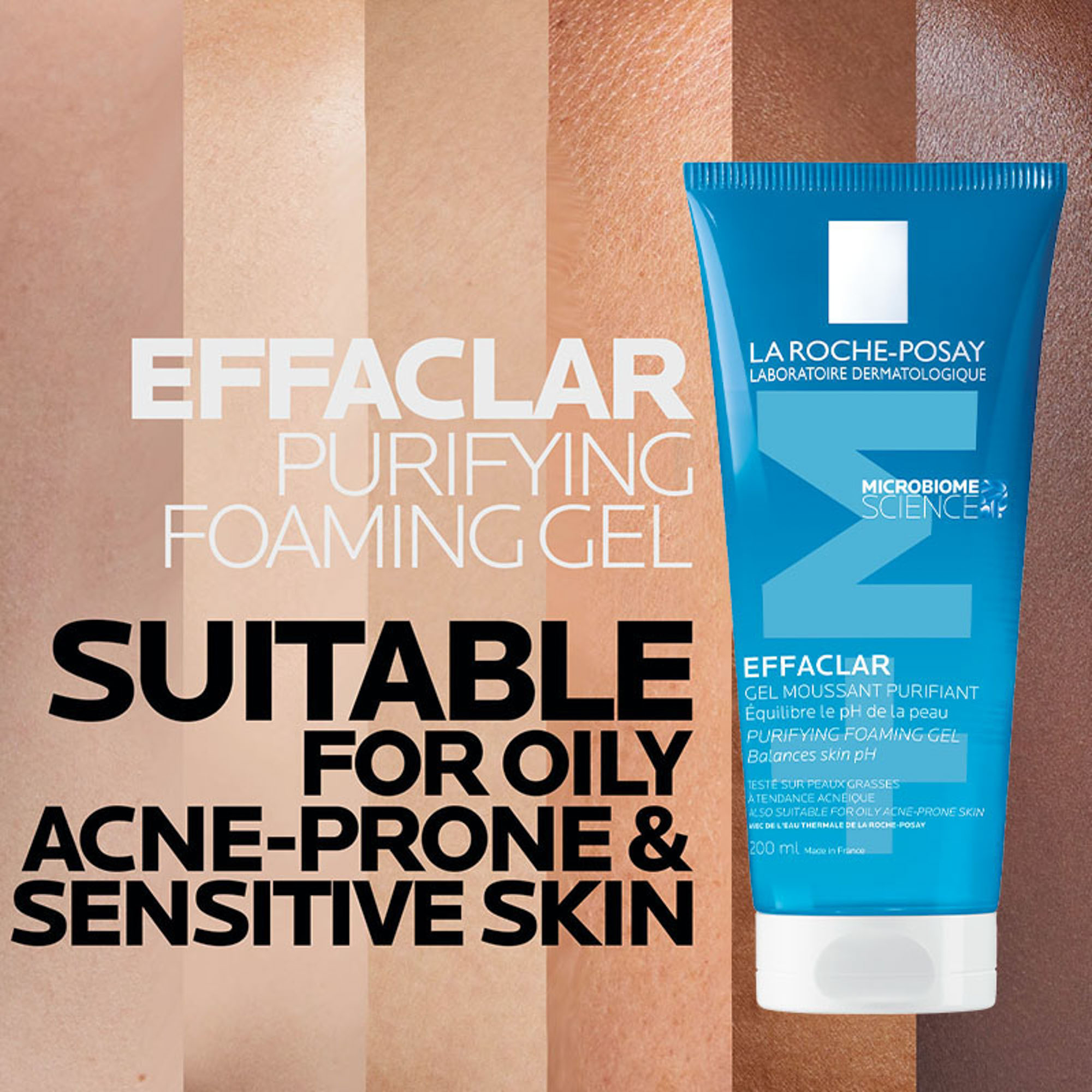 La Roche-Posay Effaclar Foaming Gel M 200ml - Image 5