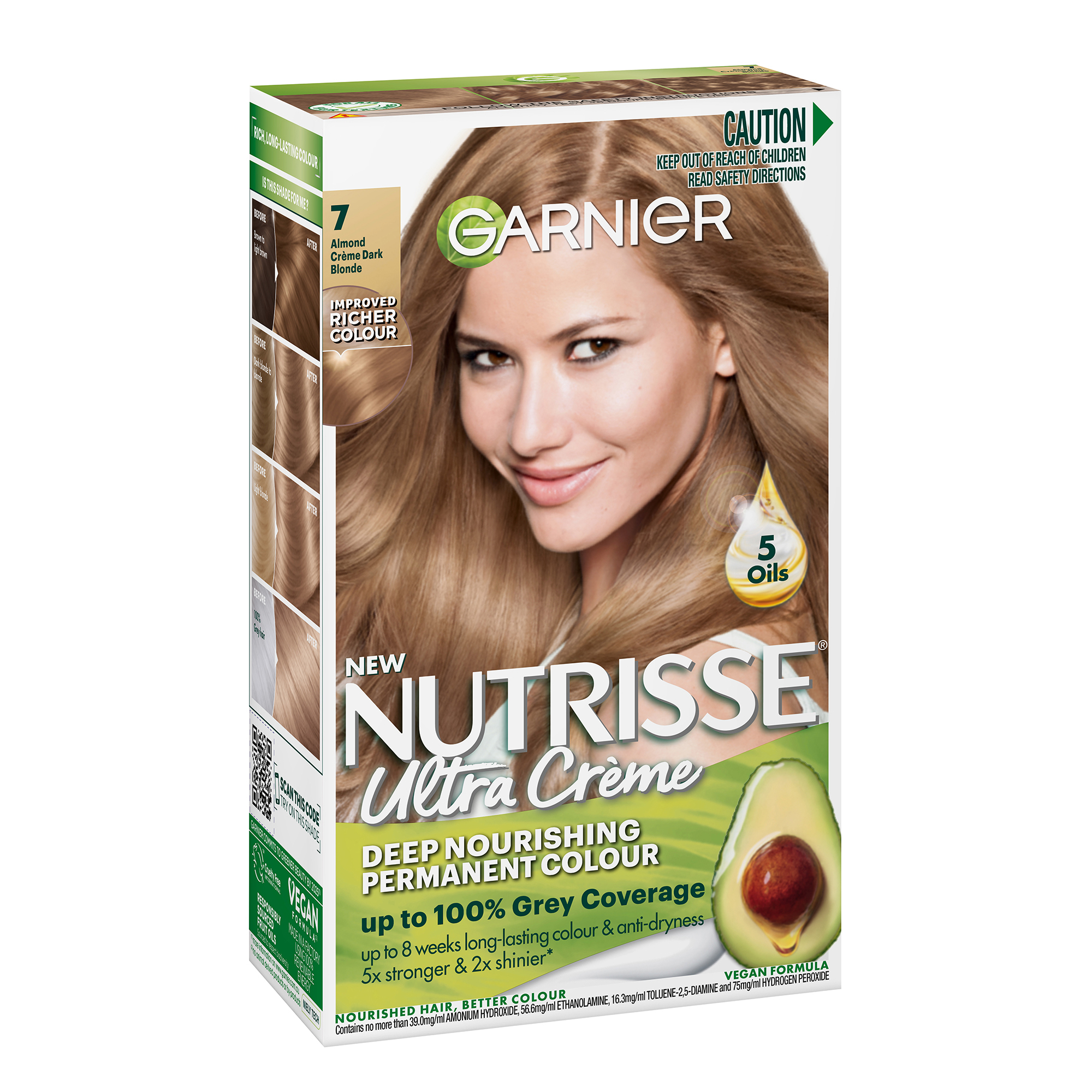 Garnier Nutrisse 7.0 Almond Creme 1 pack - Image 1