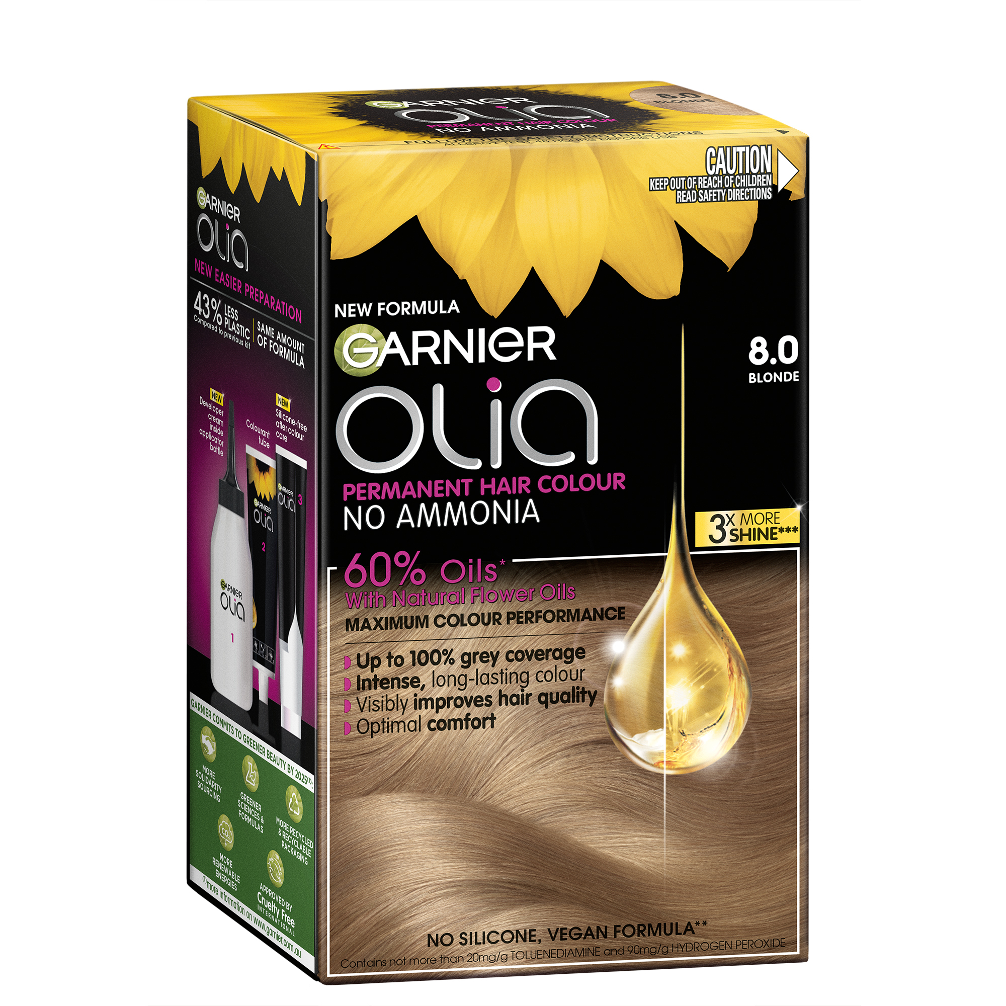 Garnier Olia 8.0 Blonde 1 pack - Image 1