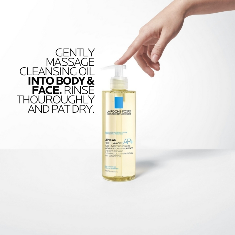La Roche-Posay Lipikar Cleansing Oil 400ml - Image 7