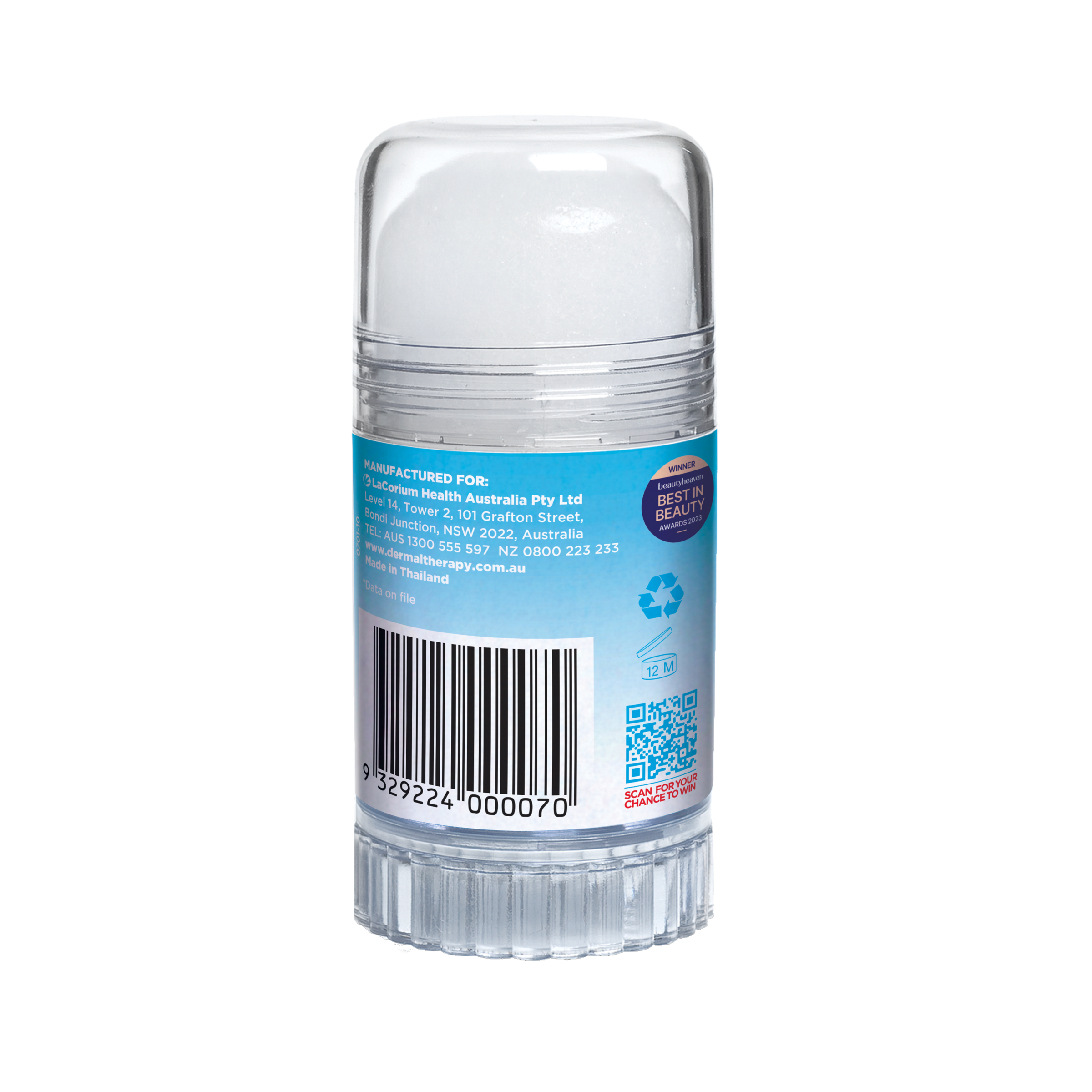 Dermal Therapy Crystal Deodorant Stick 120g - Image 2
