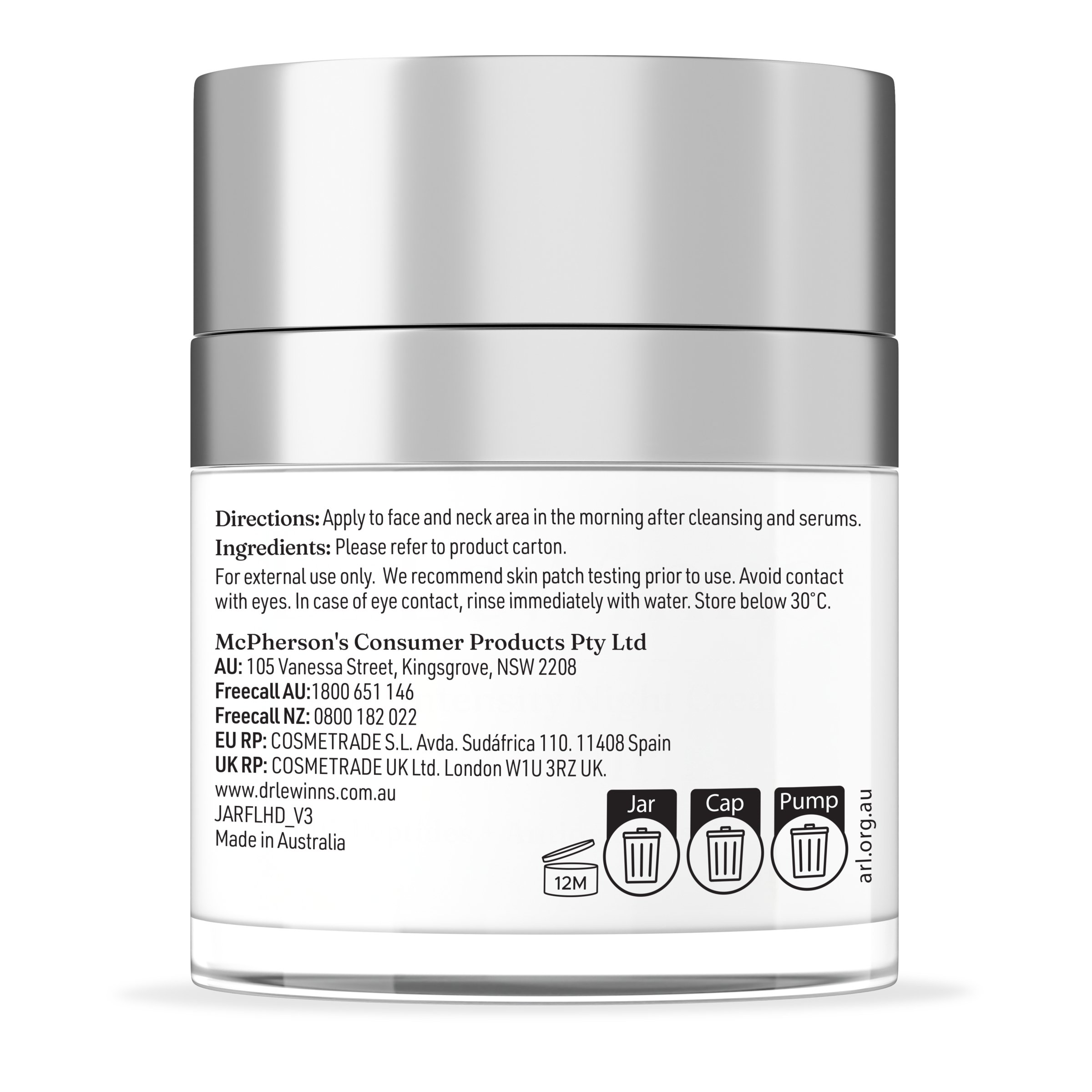 Dr. LeWinn's Smooth+Firm Hydrating Day Cream 30g - Image 6