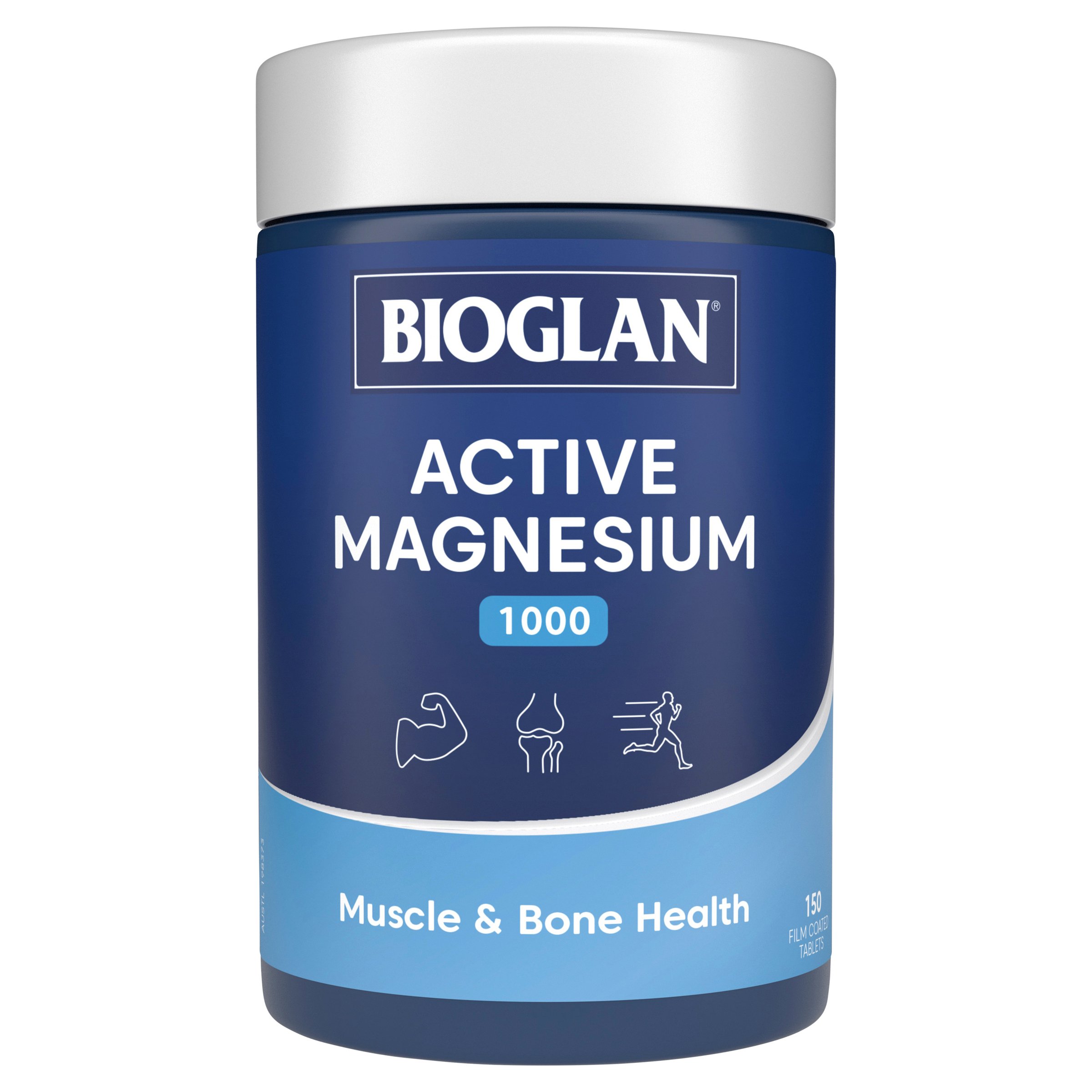 Bioglan Active Magnesium 1000 - 150 tablets - Image 1
