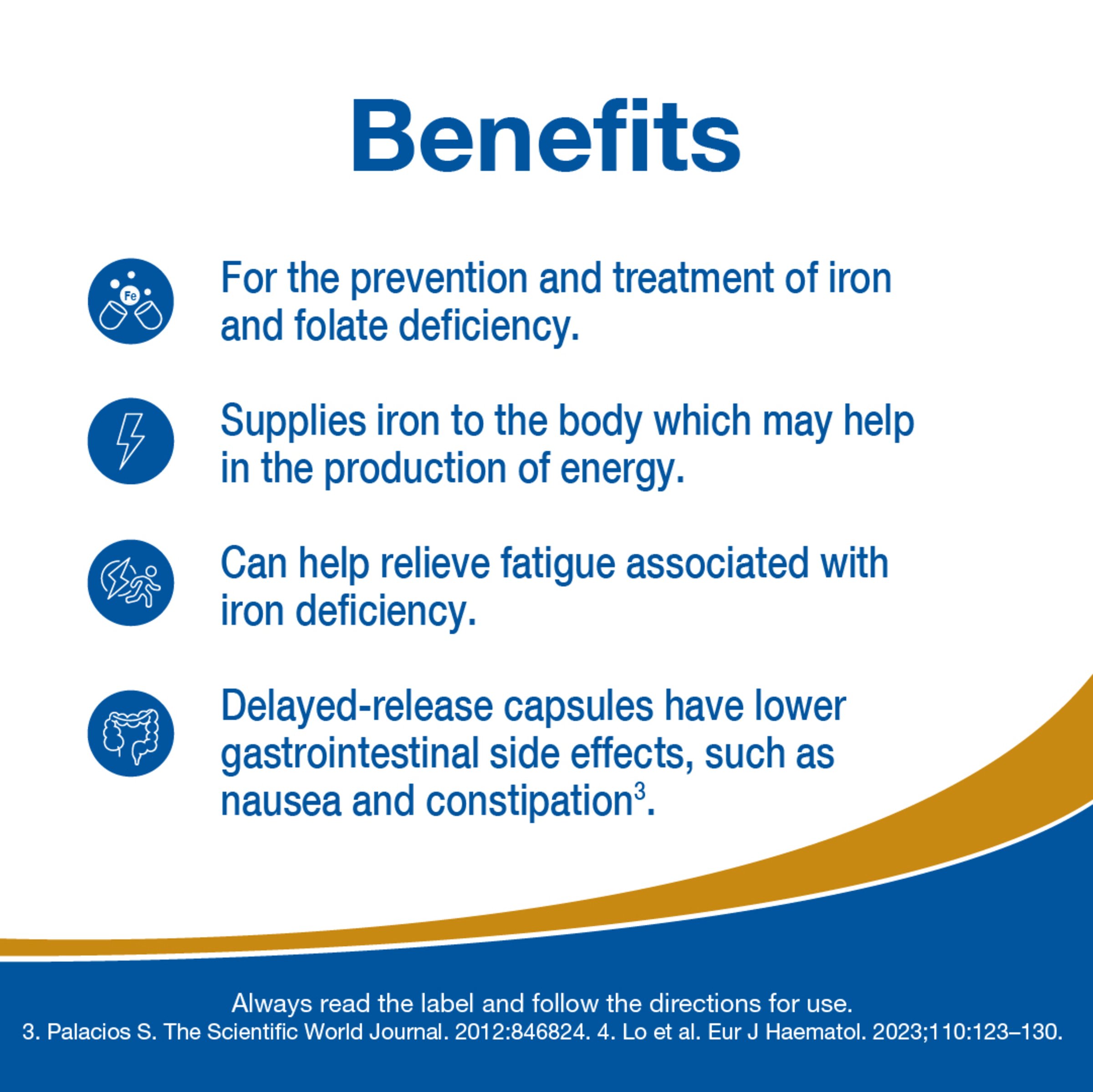 Fefol Iron & Folic Acid 30 capsules - Image 3