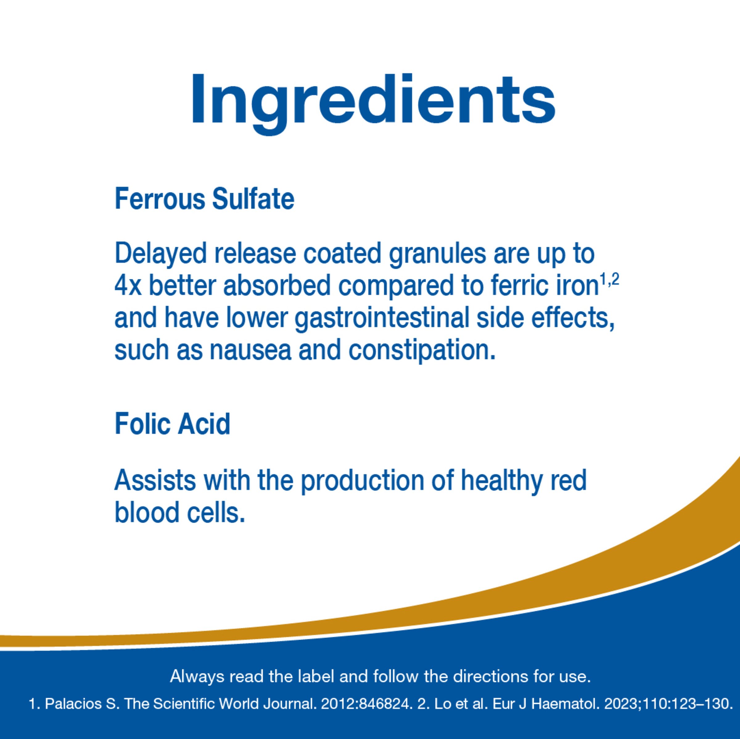 Fefol Iron & Folic Acid 30 capsules - Image 2