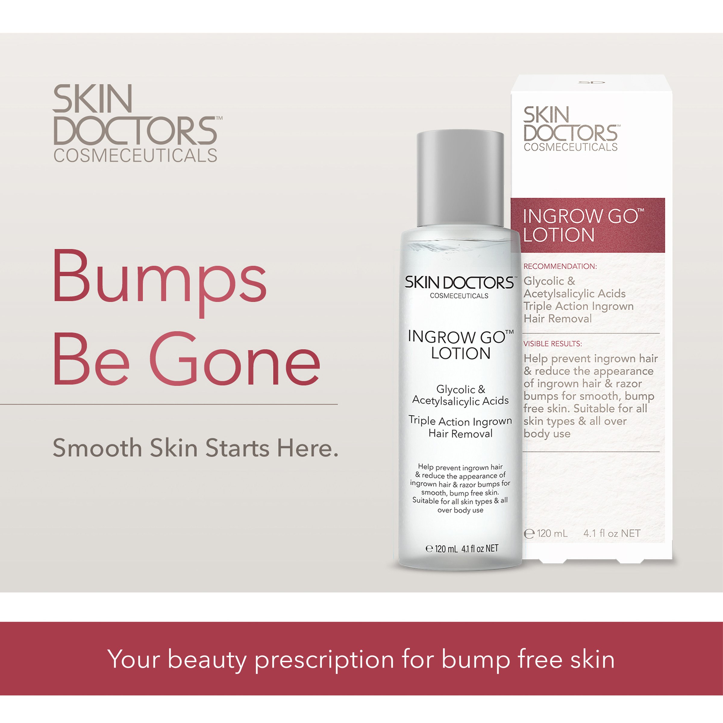 Skin Doctors Ingrow Go Lotion 120ml - Image 7