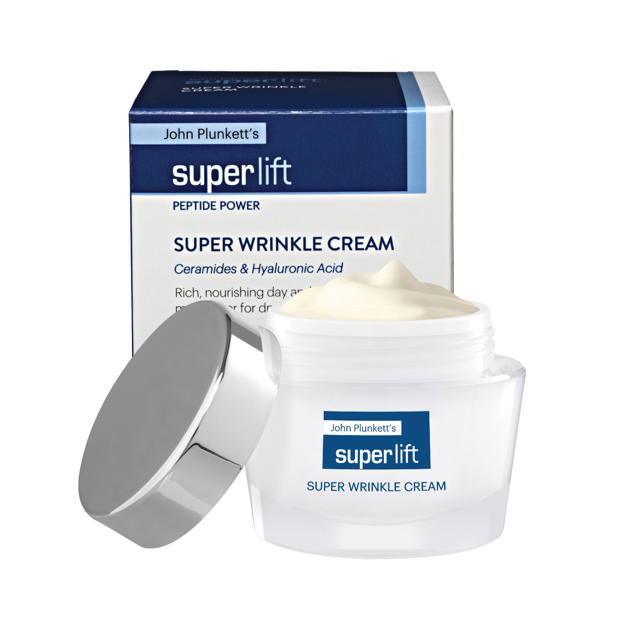 John Plunkett's SuperLift Super Wrinkle Day & Night Cream 50g - Image 8