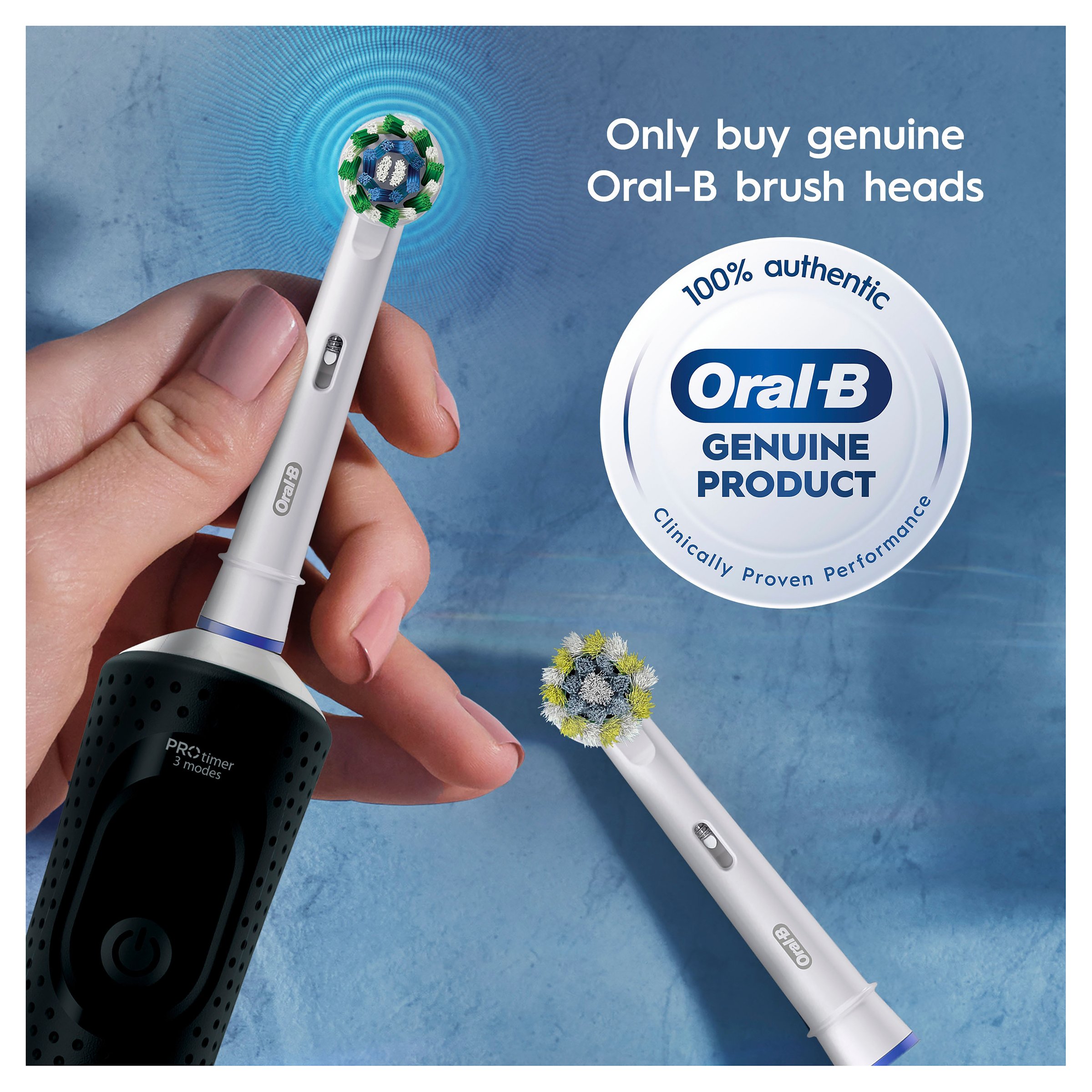 Oral-B Everyday Clean Electric Toothbrush Replacement Head 2 Pack - Image 5