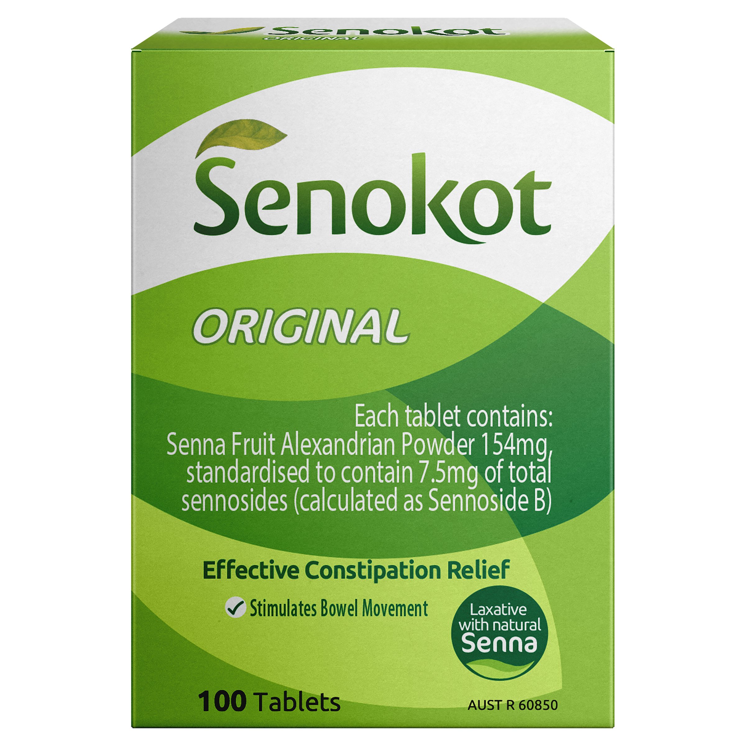 Senokot Laxative With Natural Senna 7.5mg - 100 tablets - Image 8