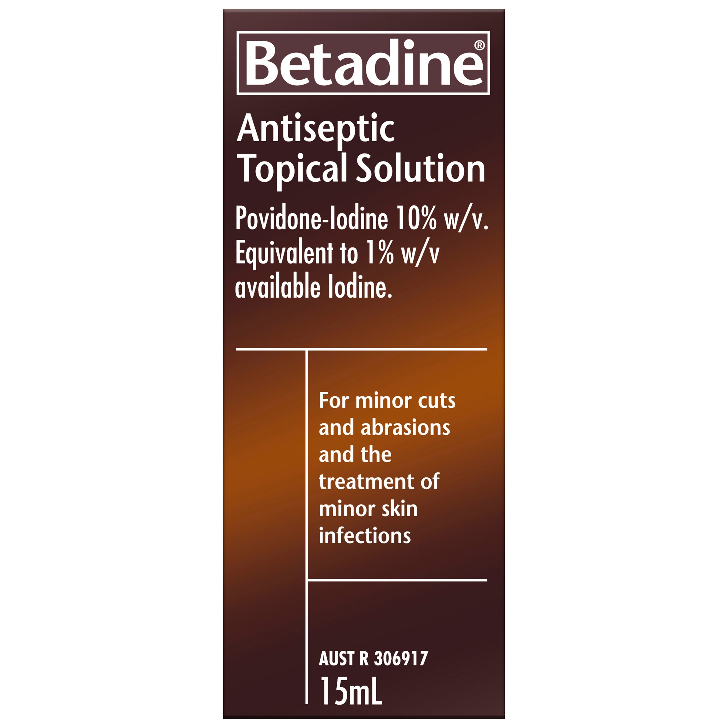 Betadine Antiseptic Liquid 10% - 15ml - Image 5