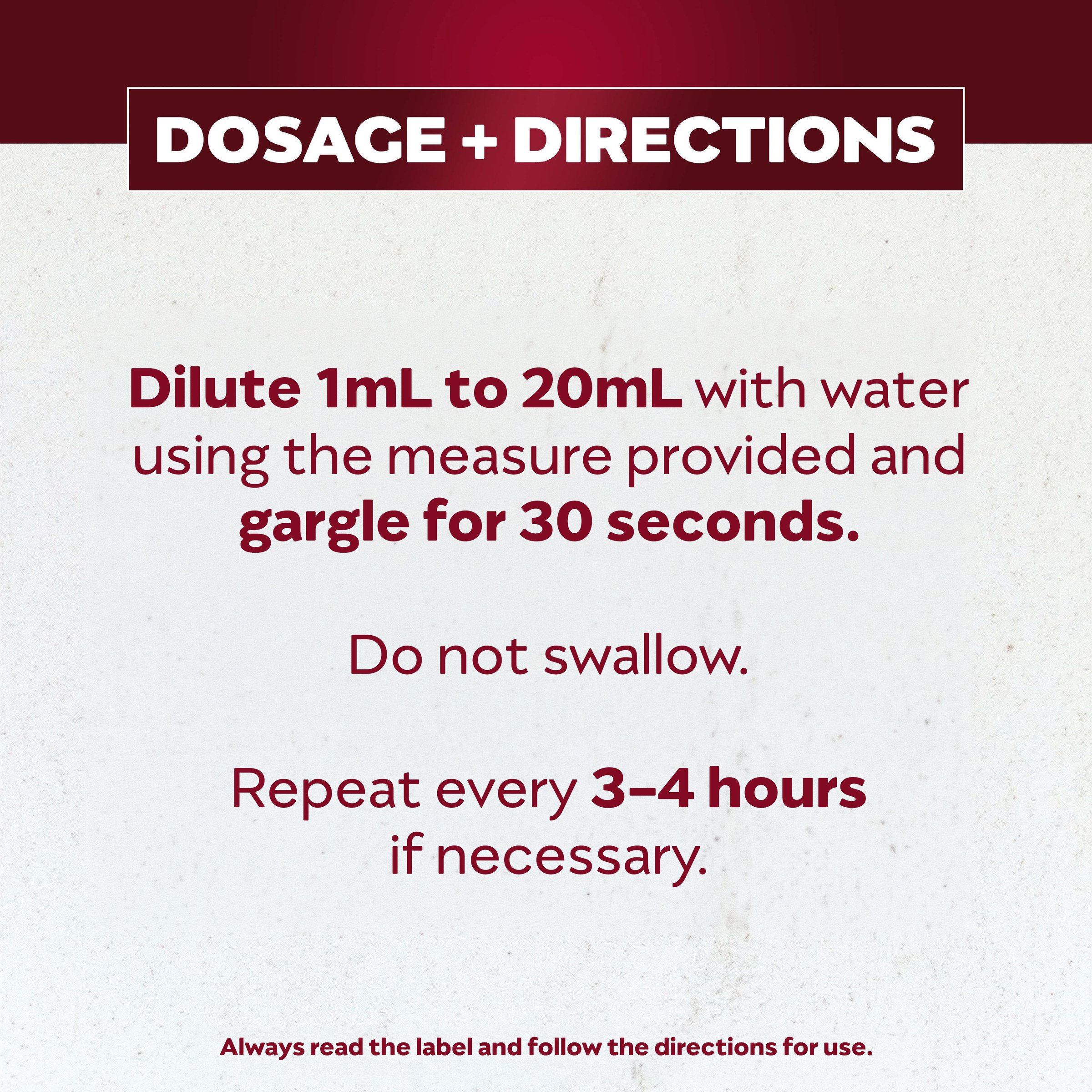 Betadine Sore Throat Gargle Concentrate 15ml - Image 6