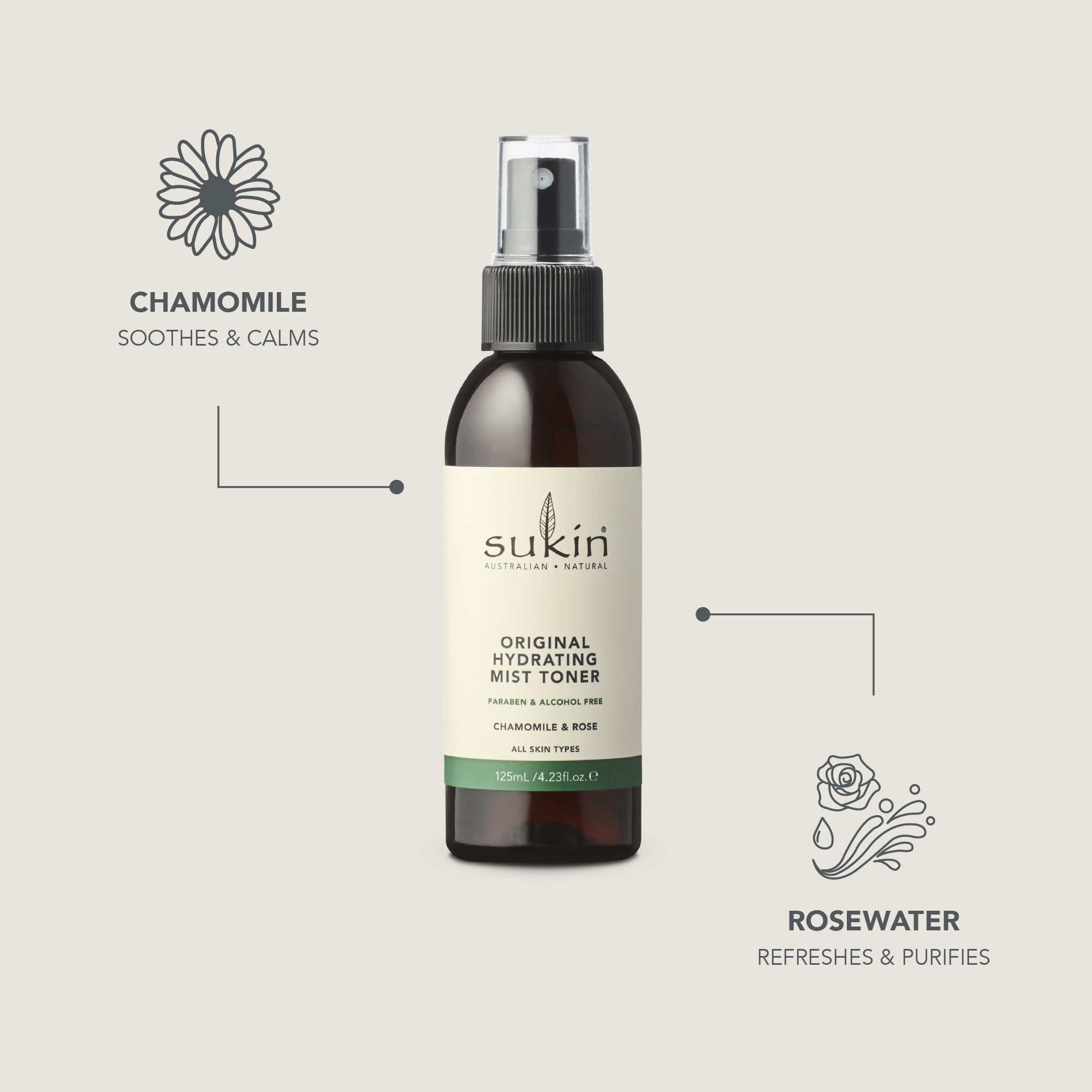 Sukin Hydrating Mist Toner 125ml - Image 14