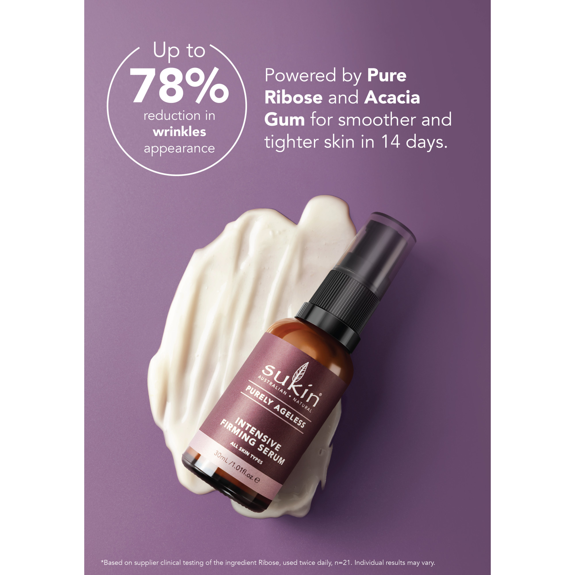 Sukin Purely Ageless Intensive Firming Serum 30ml - Image 9