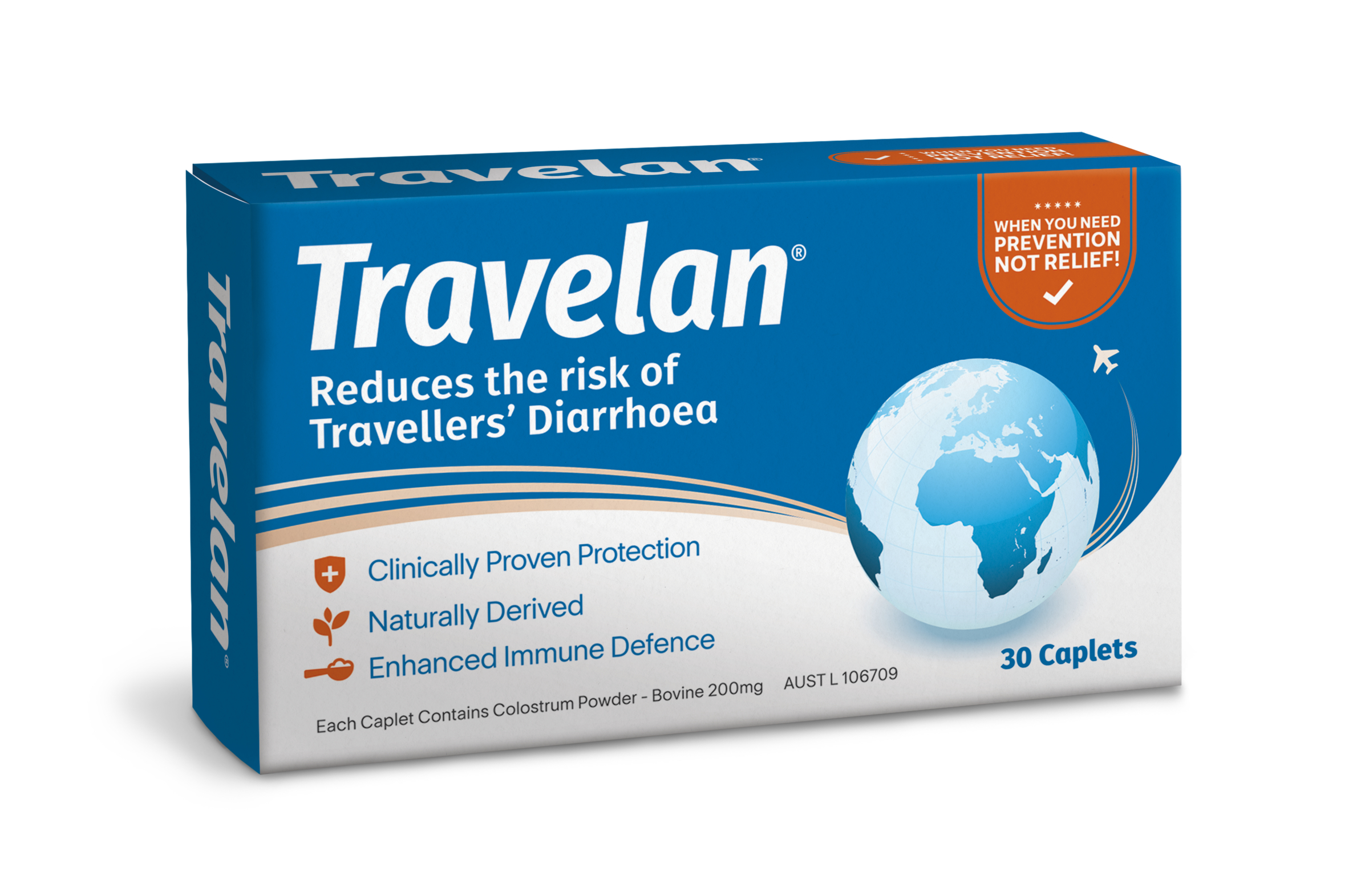 Travelan Travellers’ Diarrhoea Protection 30 caplets - Image 4