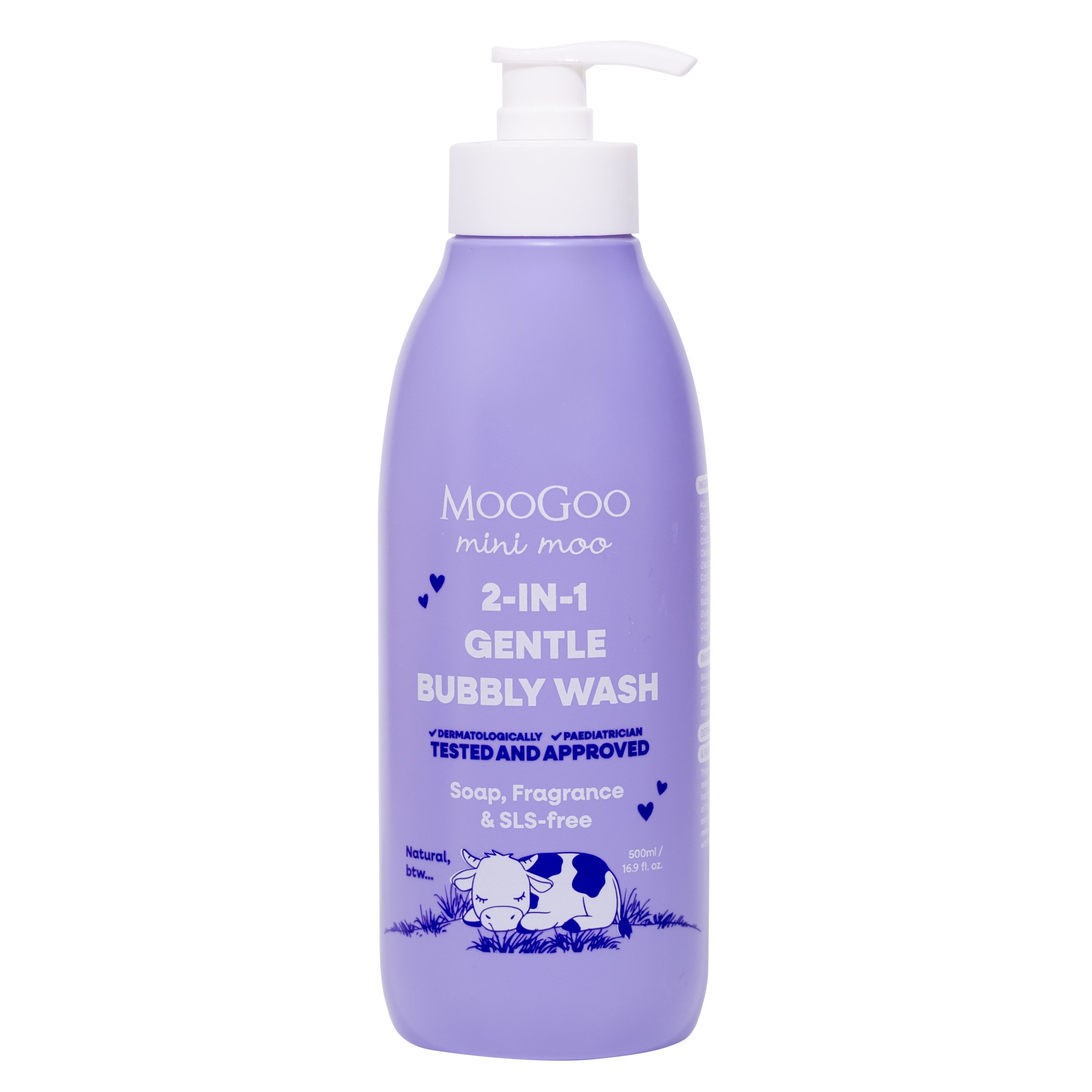 MooGoo Mini Moo Bubbly Wash 500ml