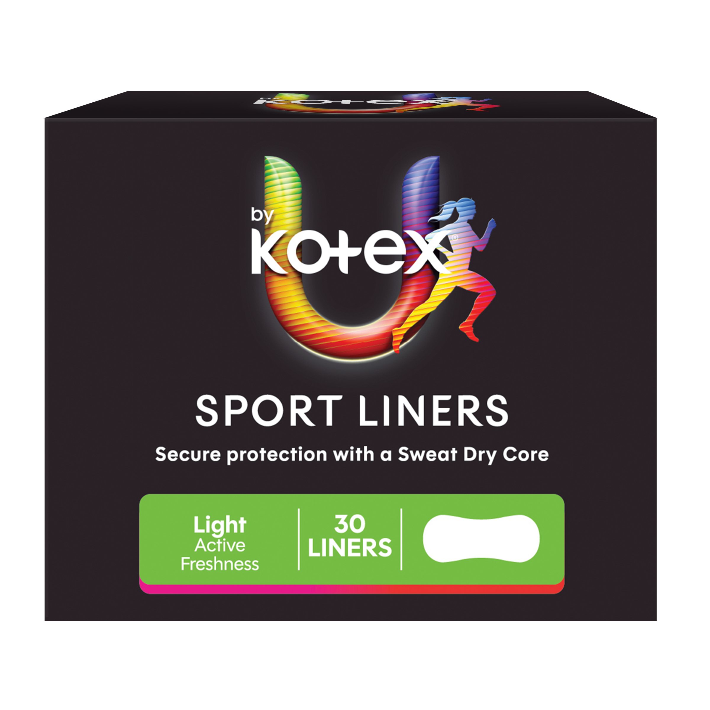 U by Kotex Liners Feminine Sport 30 pack - Image 6