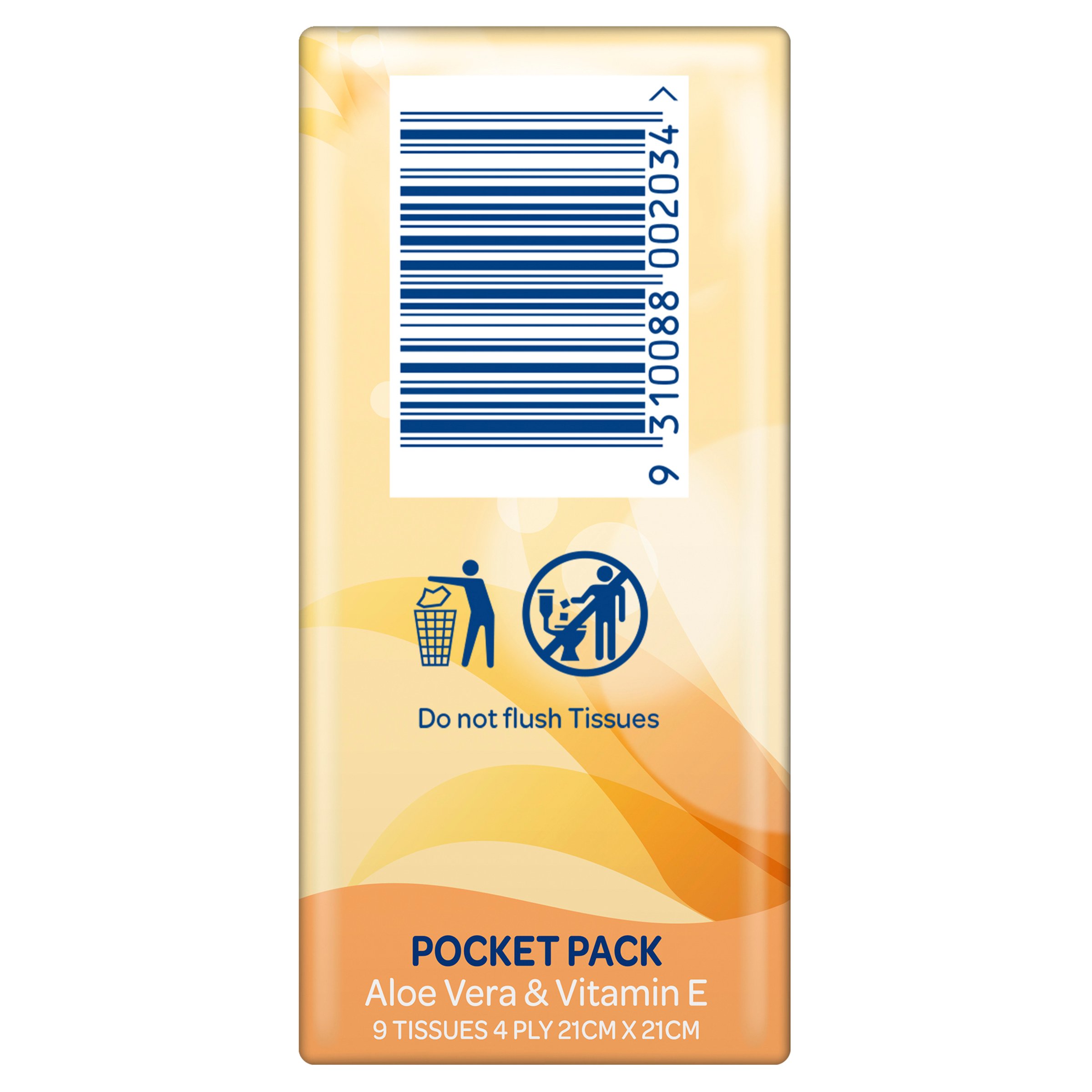 Kleenex Aloe Vera Tissues Pocket Pack 6 pack - Image 6