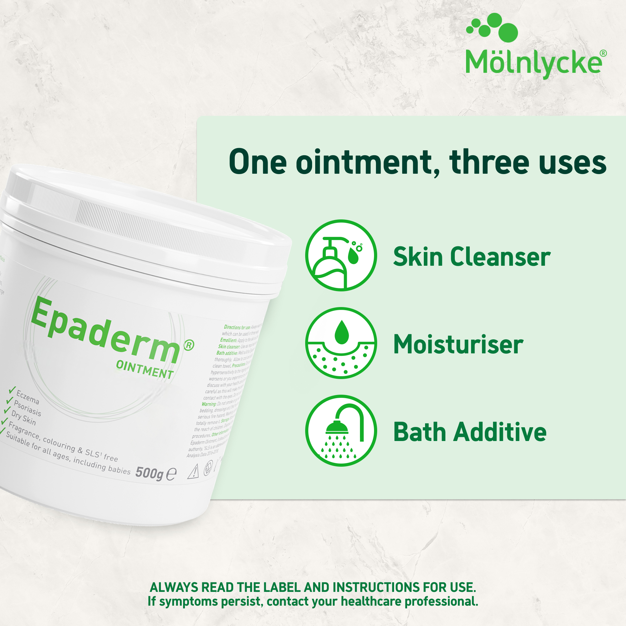 Epaderm Ointment 500g - Image 5