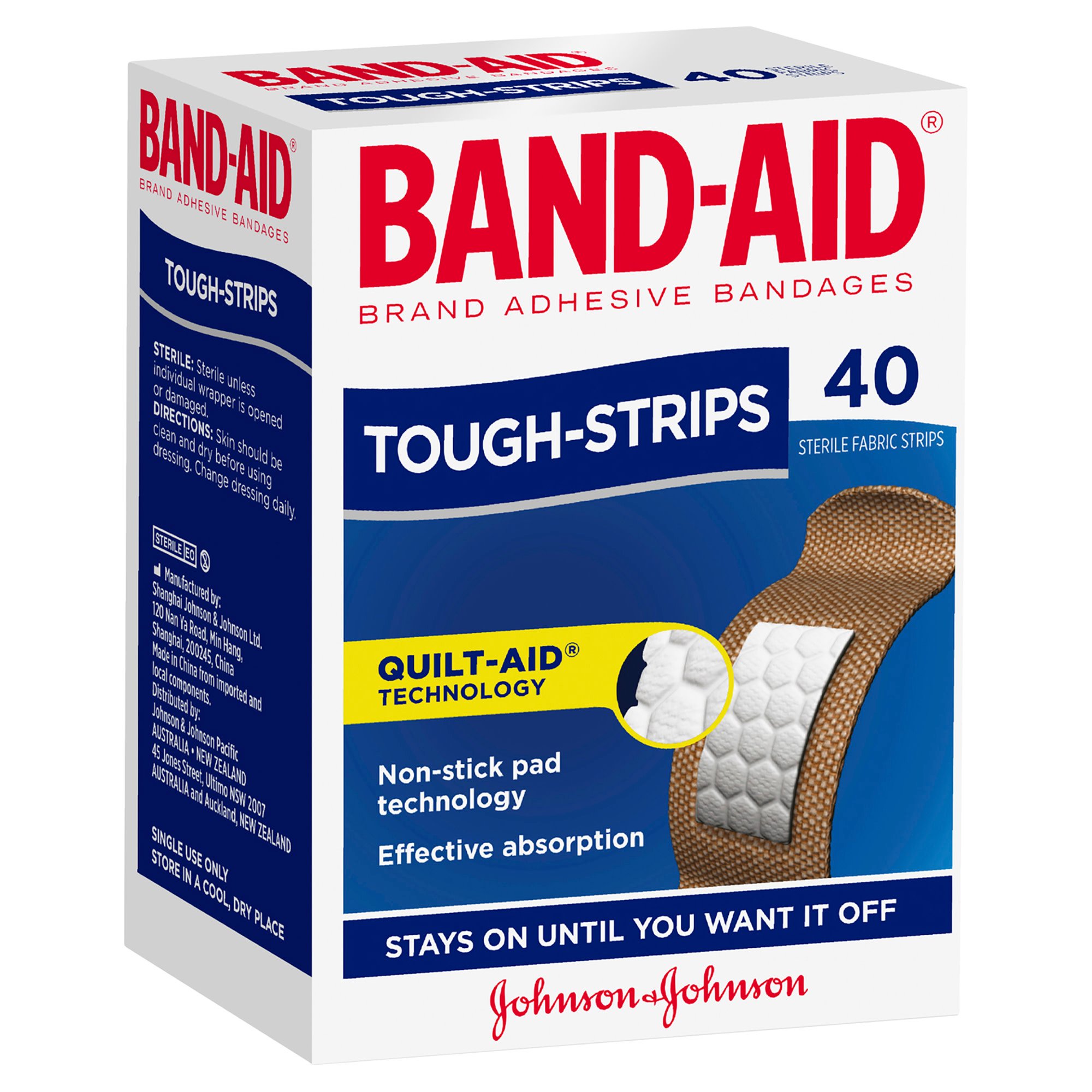 Band-Aid Tough Strips 40 pack - Image 5