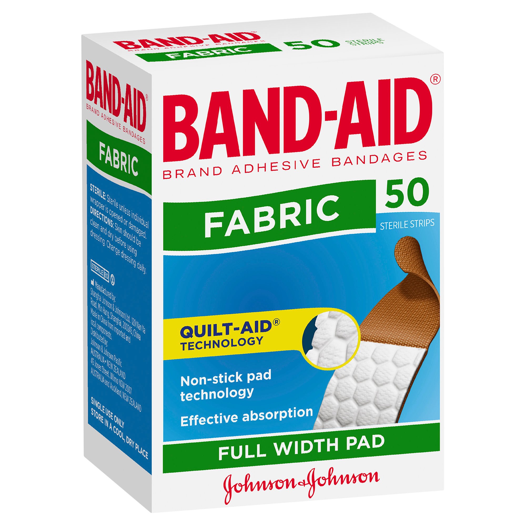Band-Aid Fabric Adhesive Strips 50 pack - Image 5