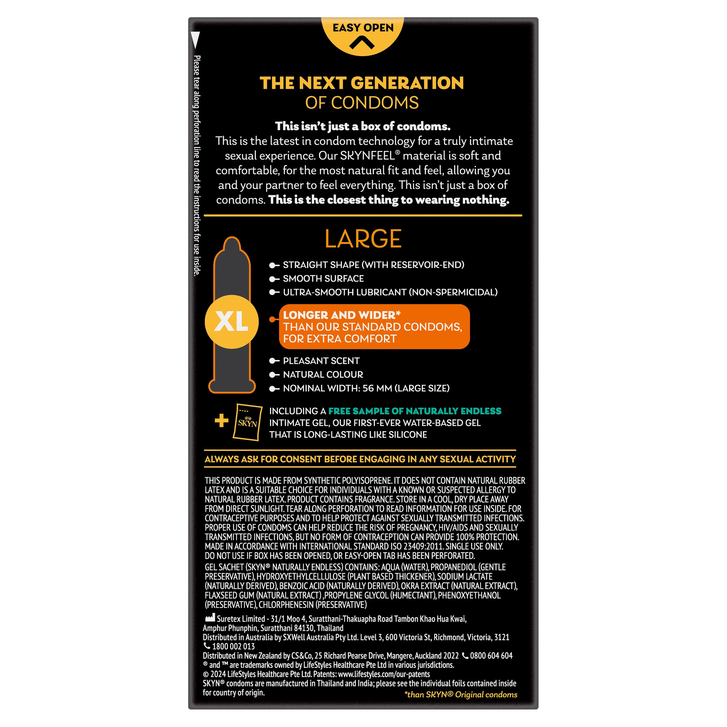 Skyn Condoms Large 10 pack - Image 2