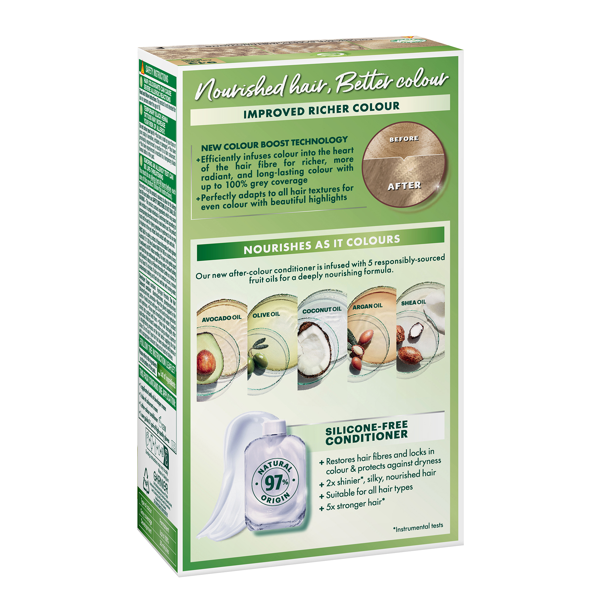 Garnier Nutrisse 9.13 Light Ash Beige Blonde 1 pack - Image 2