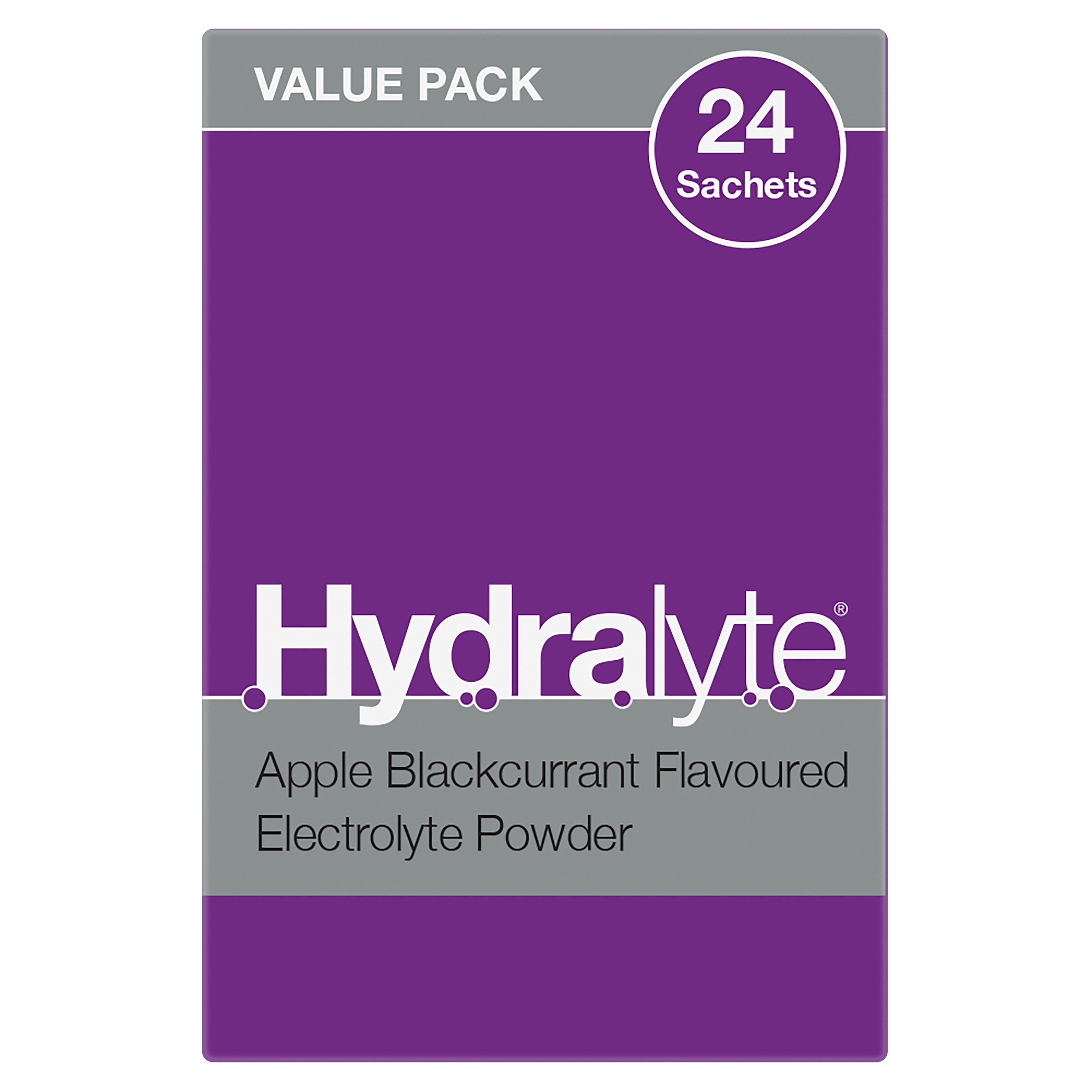 Hydralyte Electrolyte Powder Apple/Blackcurrant Value pack 24 Sachets - Image 4
