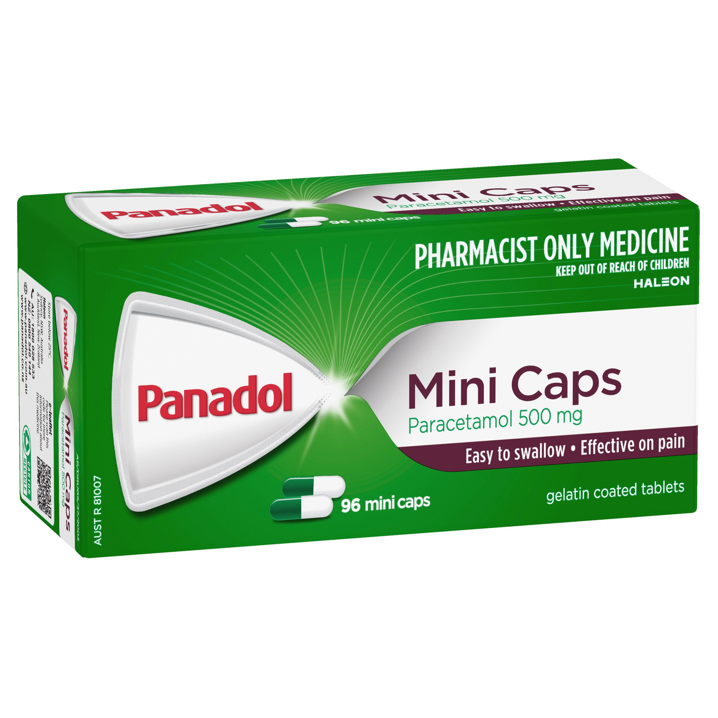 Panadol Mini Caps 96 caplets - Image 10