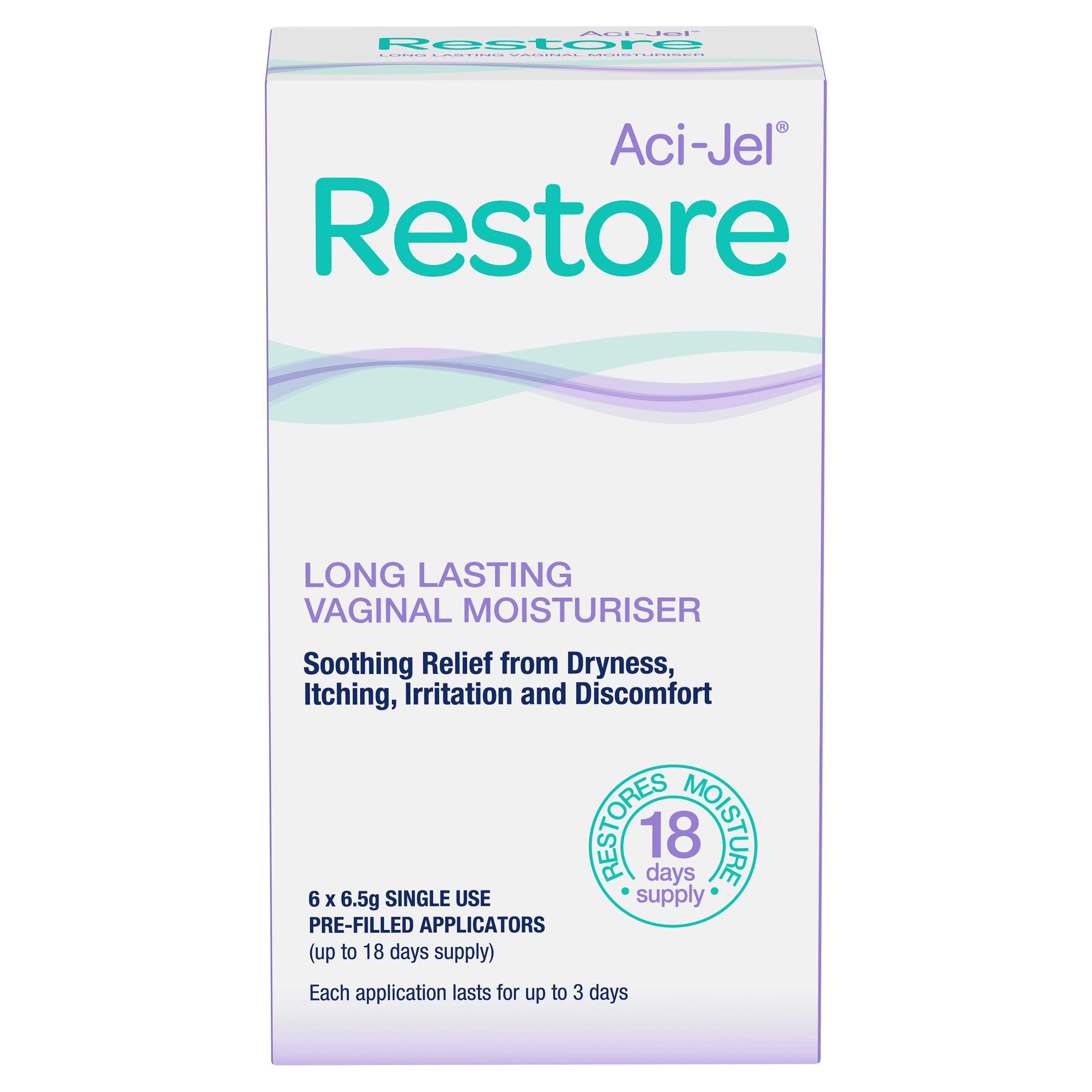 Aci-Jel Restore 6.5g Applicators 6 pack - Image 1
