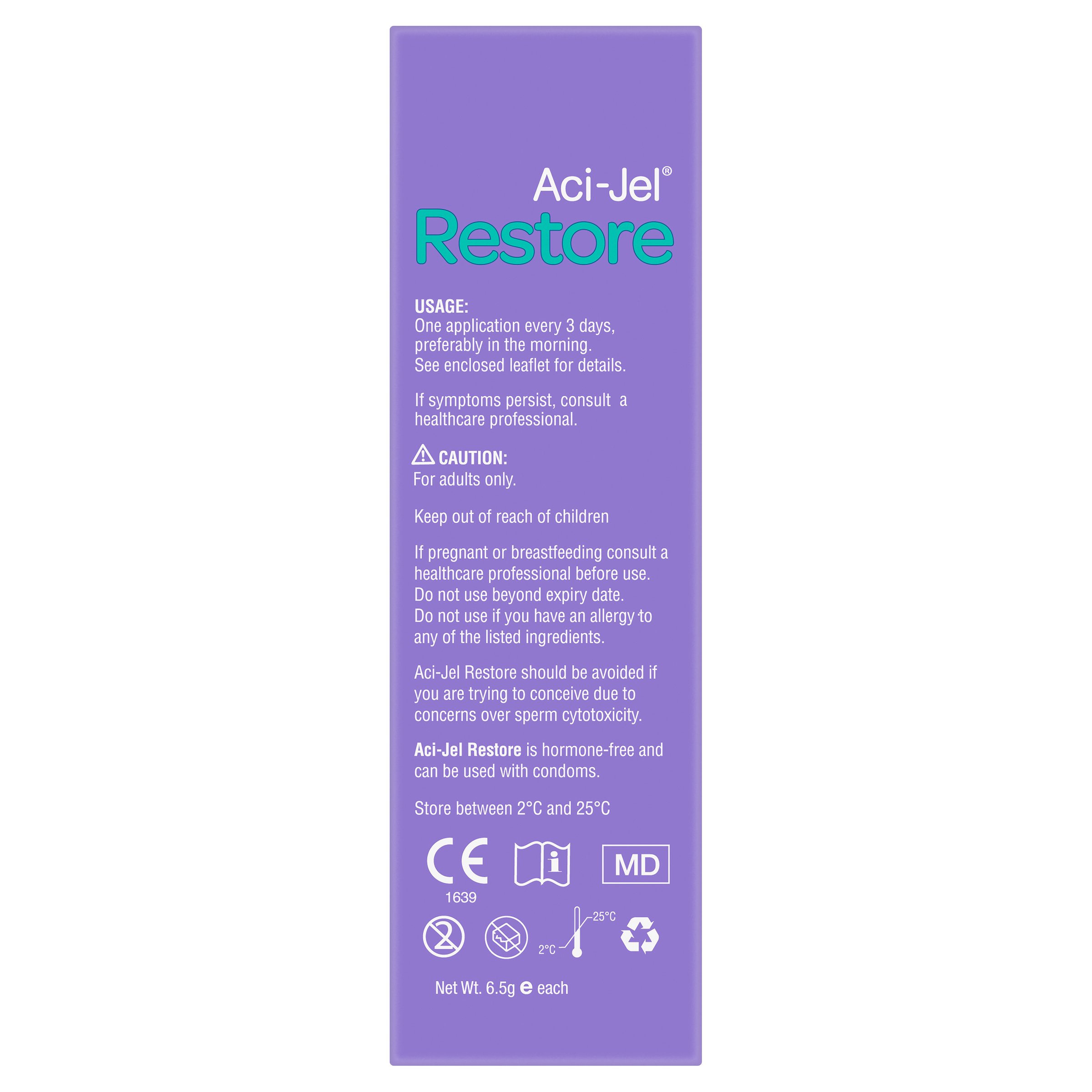Aci-Jel Restore 6.5g Applicators 6 pack - Image 4