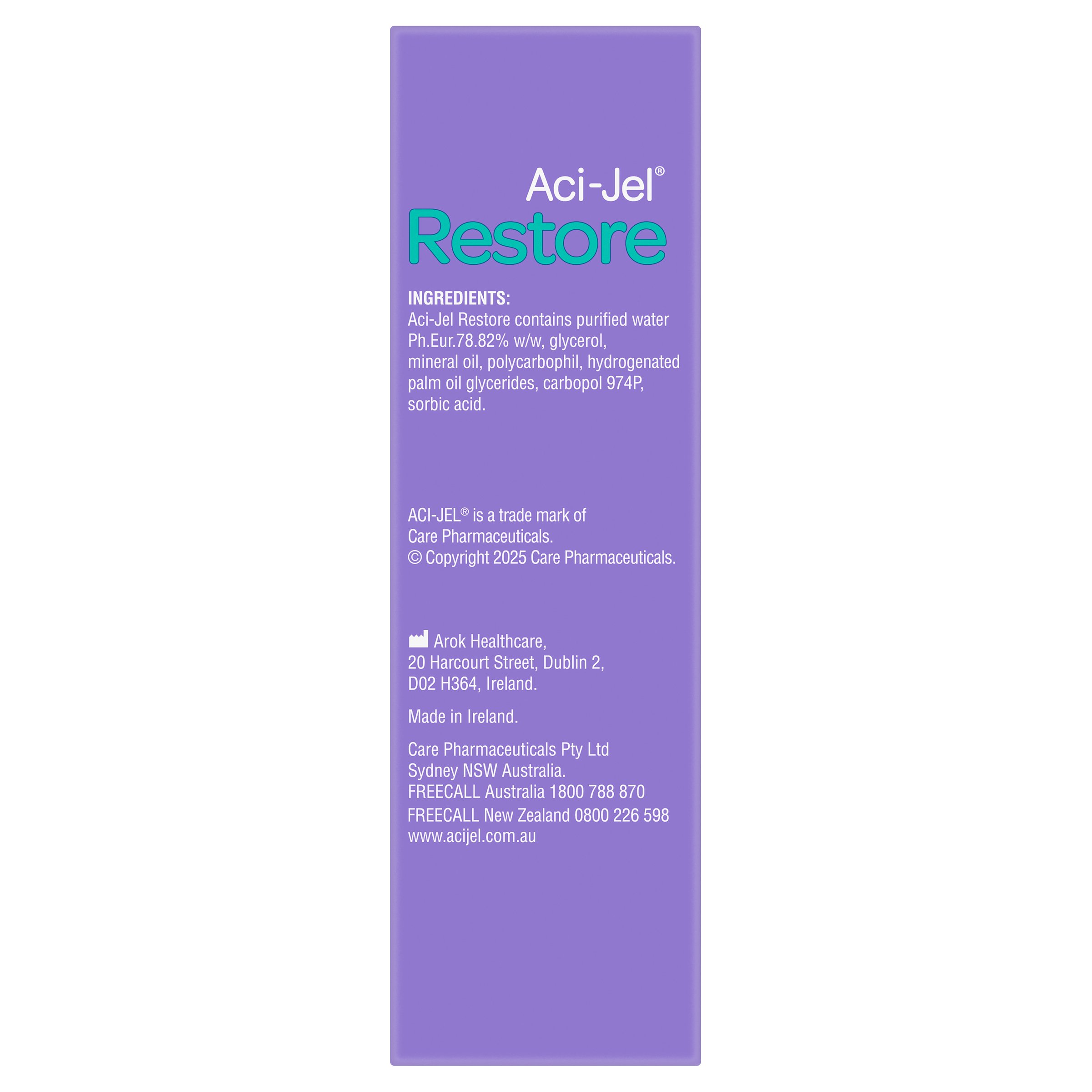 Aci-Jel Restore 6.5g Applicators 6 pack - Image 3