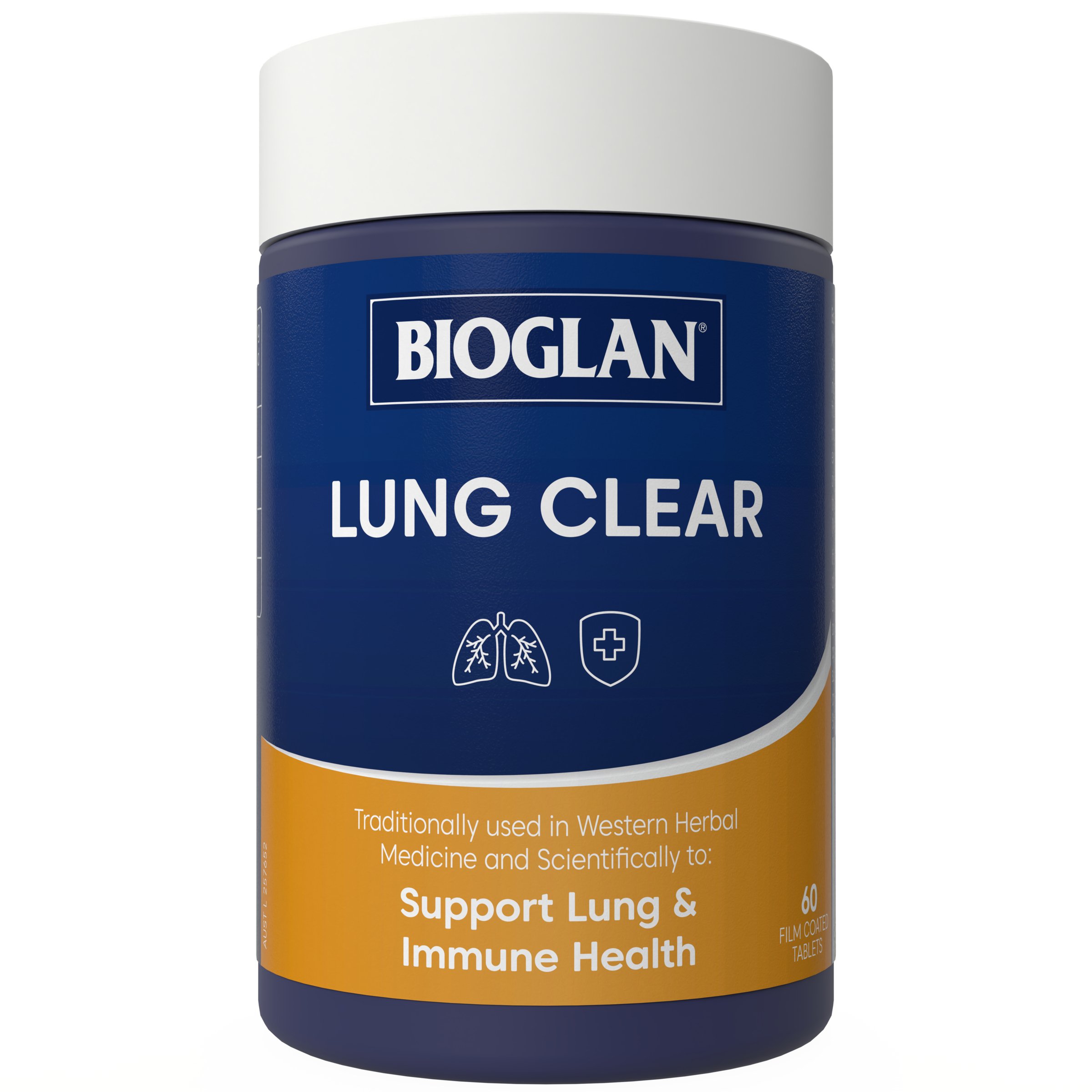 Bioglan Lung Clear 60 tablets - Image 1