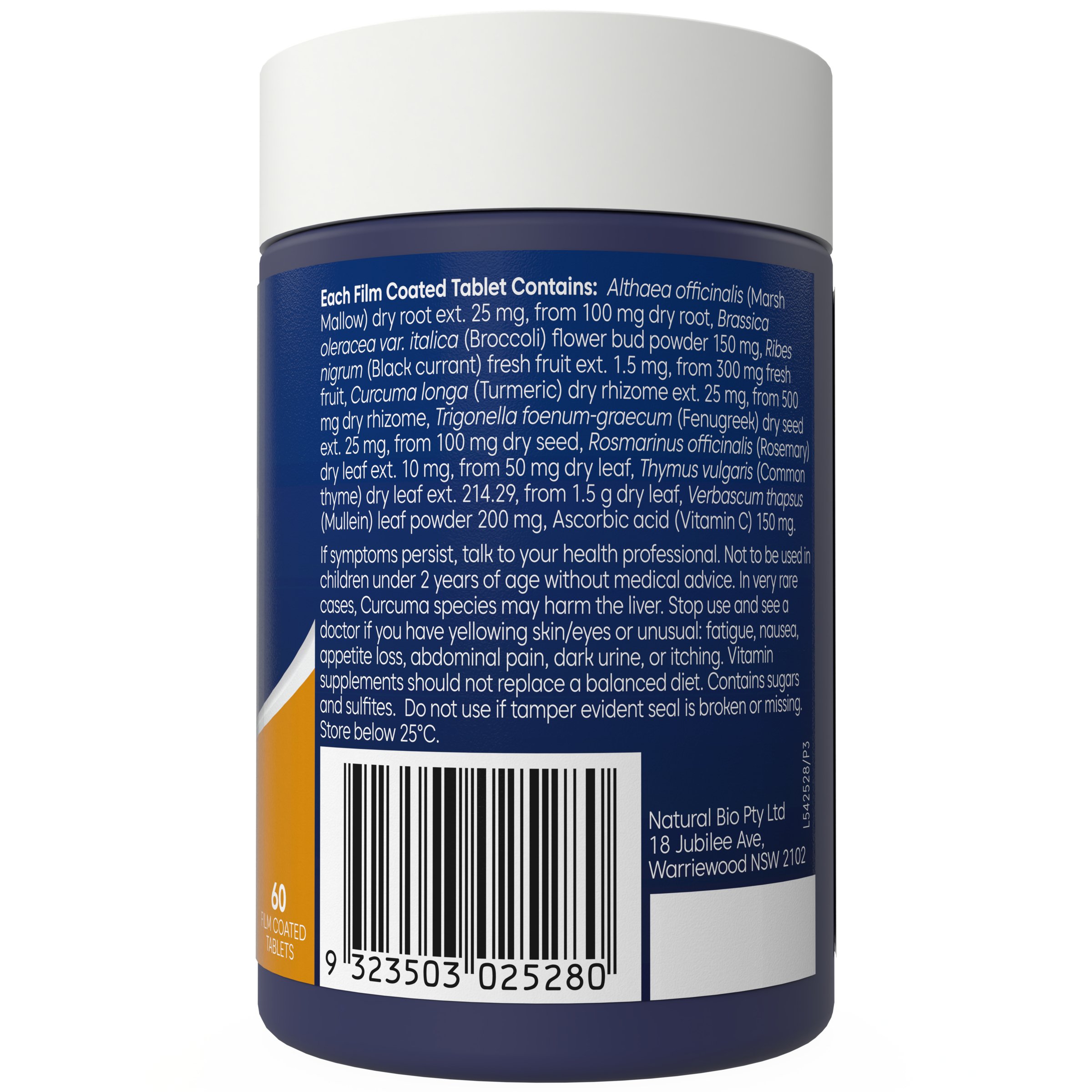 Bioglan Lung Clear 60 tablets - Image 3