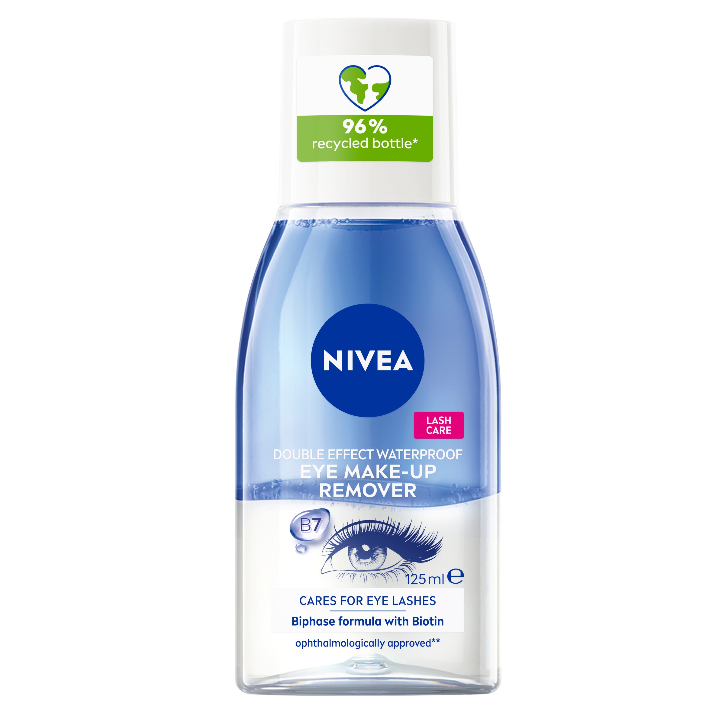 Nivea Daily Essentials Double Effect Eye Make-Up Remover 125ml - Image 1