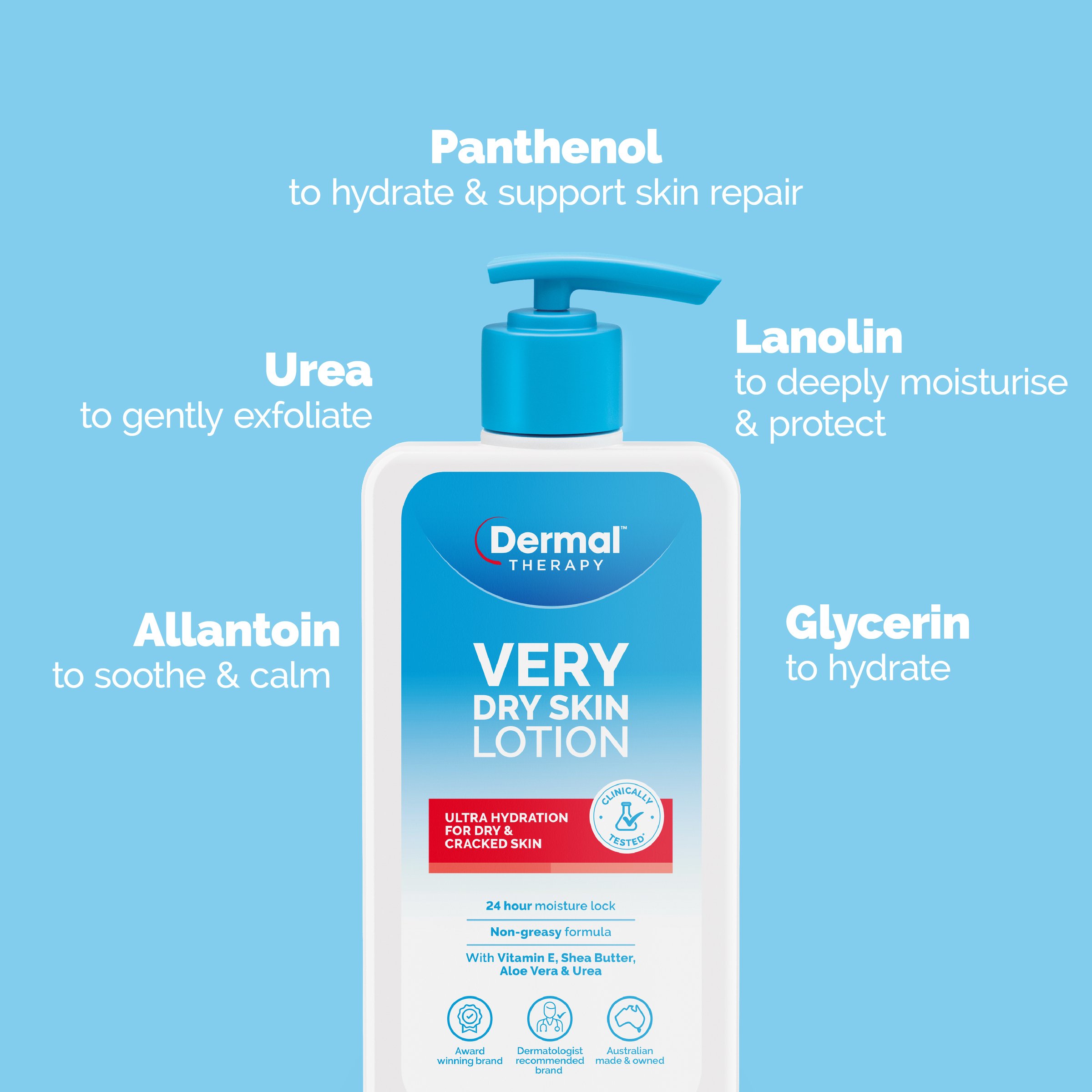 Dermal Therapy Very Dry Skin Lotion 500ml - Image 6