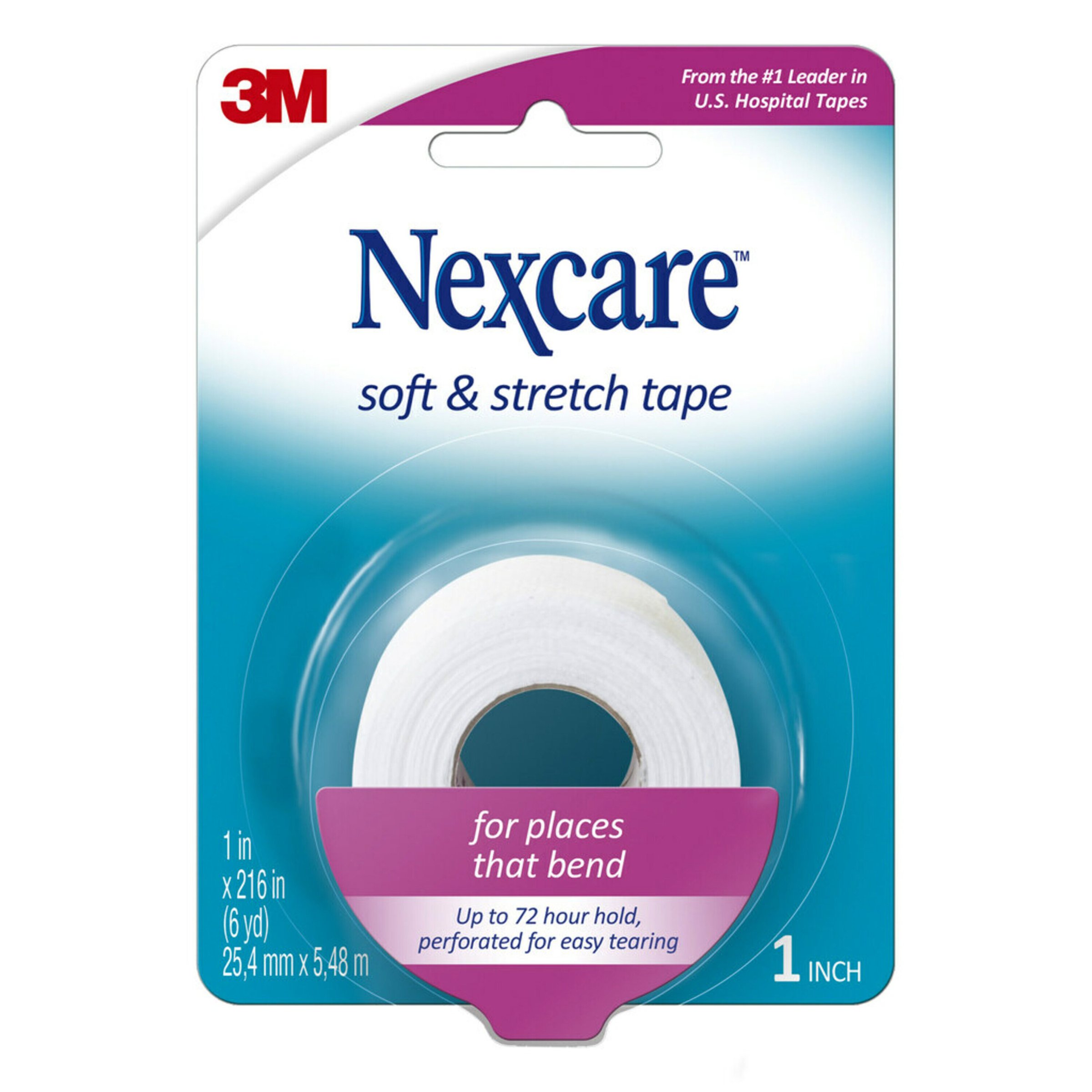 Nexcare Soft Cloth Tape 25.4mm X 5m - 1 each - Image 1
