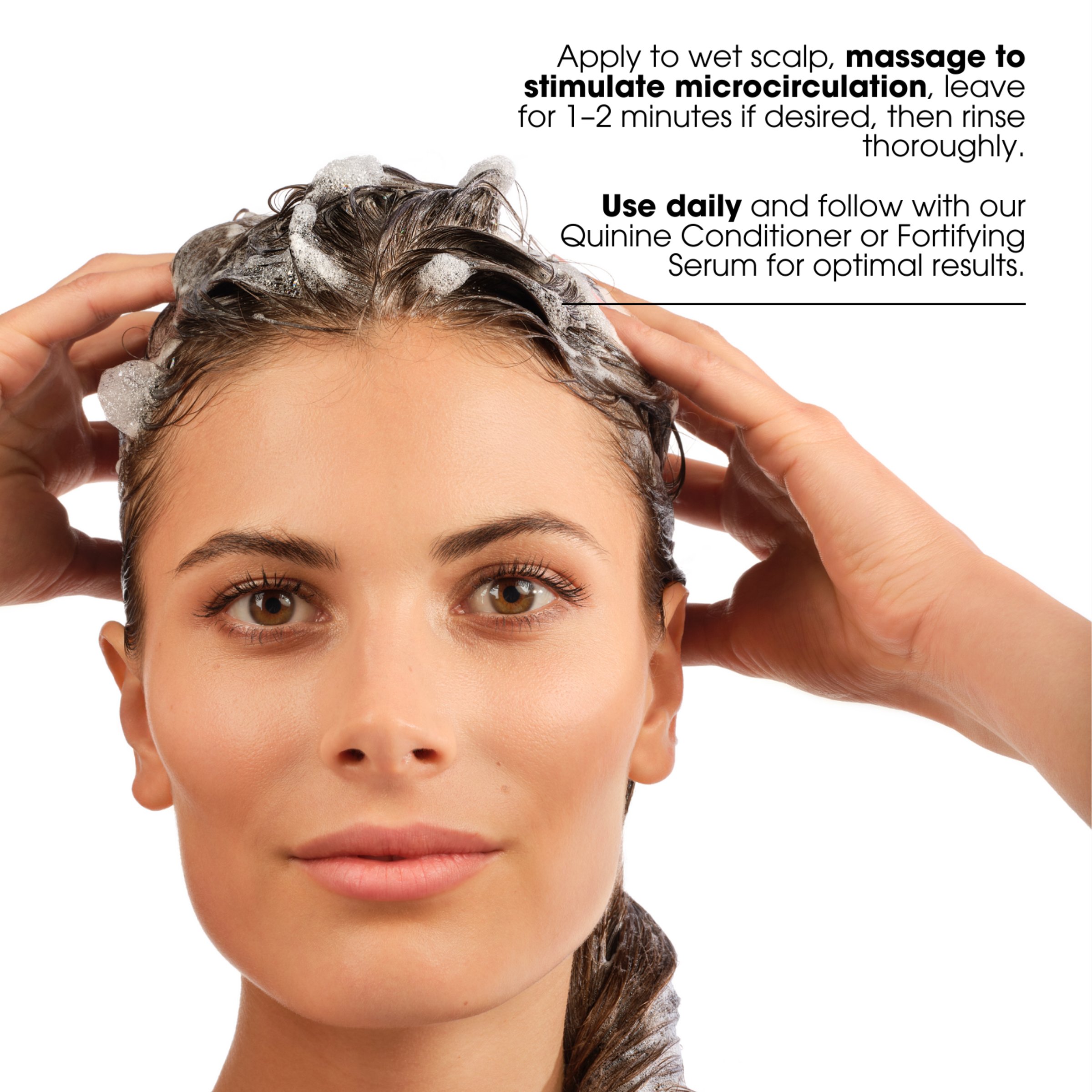 Klorane Shampoo with Quinine and Organic Edelweiss 400ml - Image 3