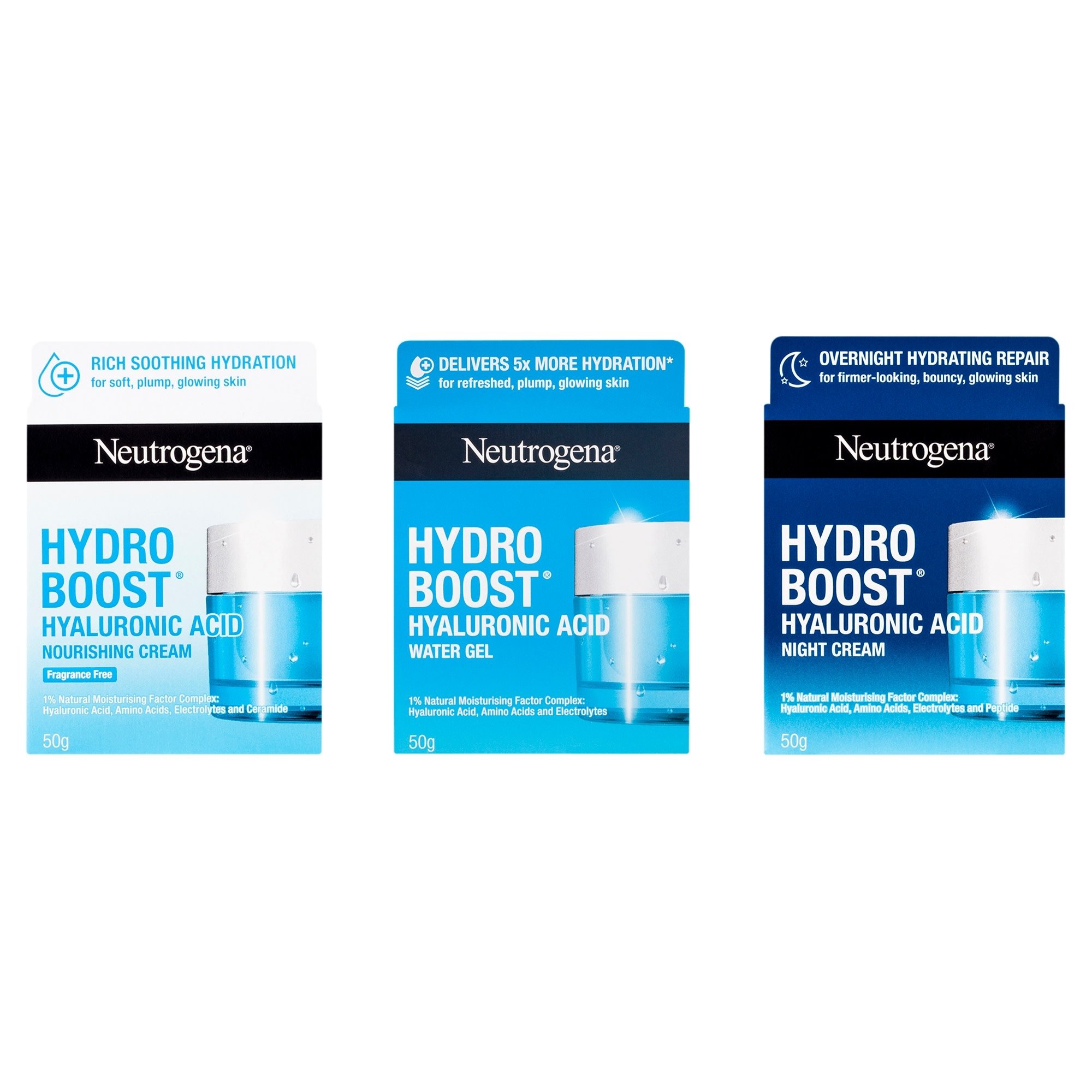Neutrogena Hydro Boost Hyaluronic Acid Nourishing Cream 50g - Image 6