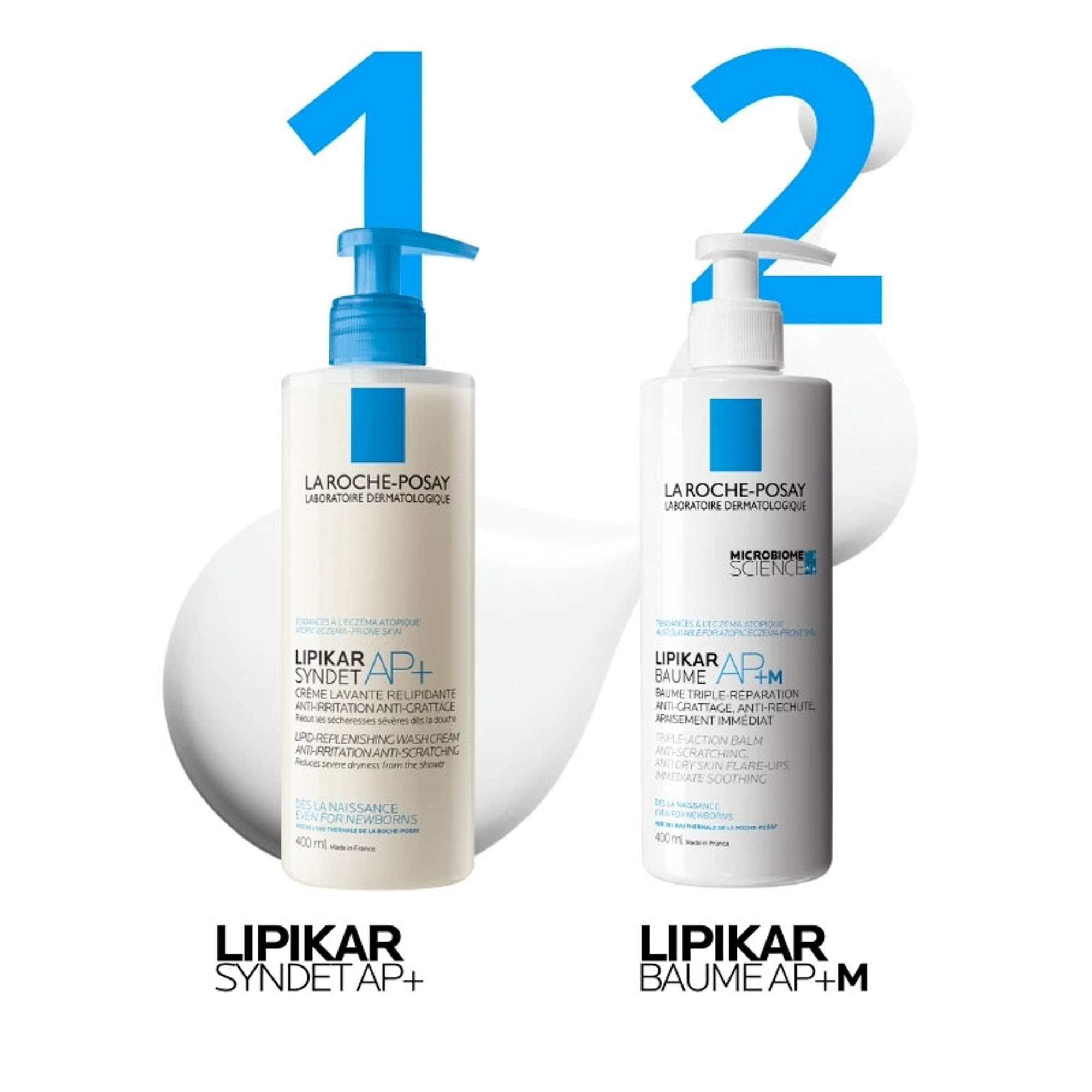 La Roche-Posay Lipikar Syndet AP+T 400ml - Image 7
