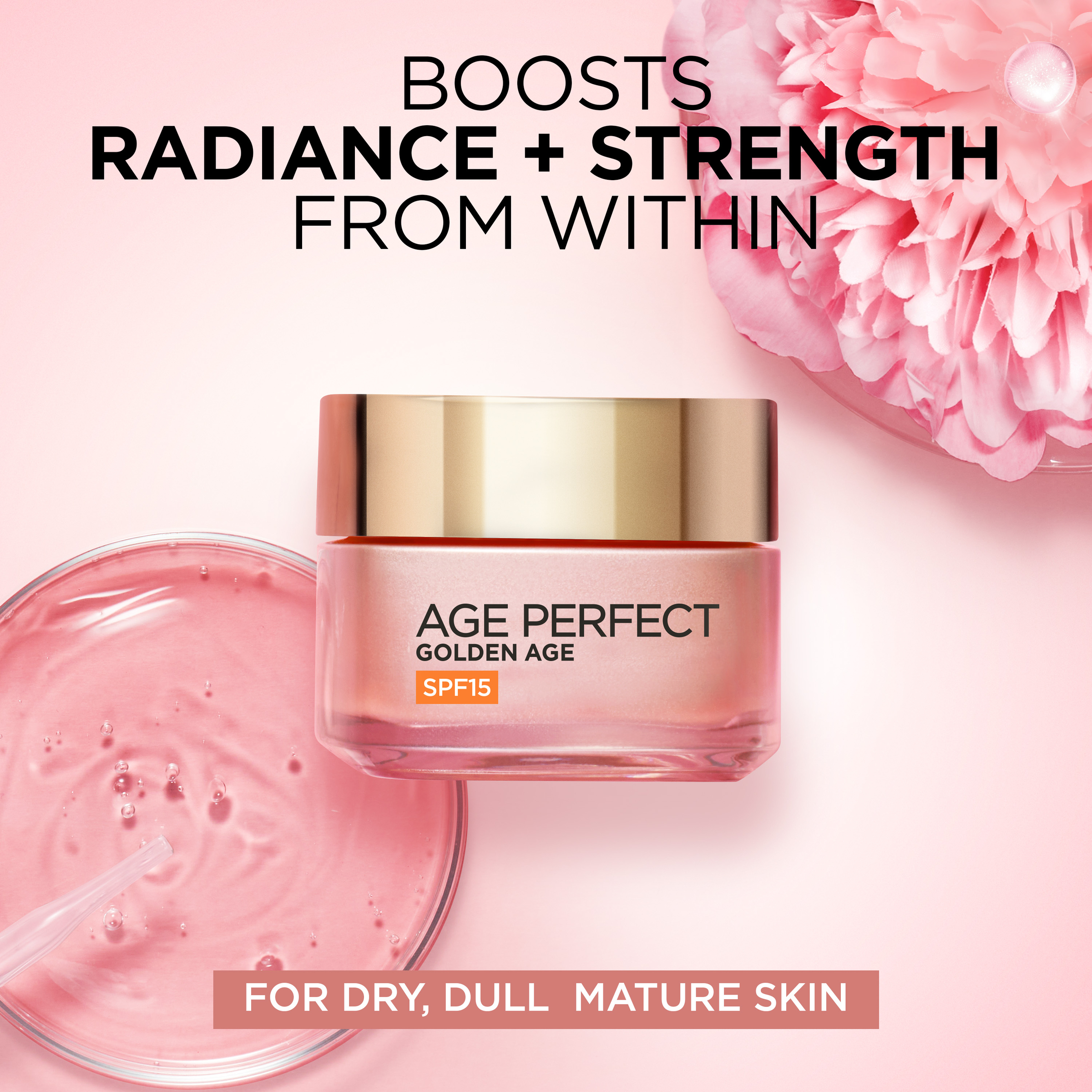 L'Oreal Paris Age Perfect Golden Age SPF15 Day 50ml - Image 2