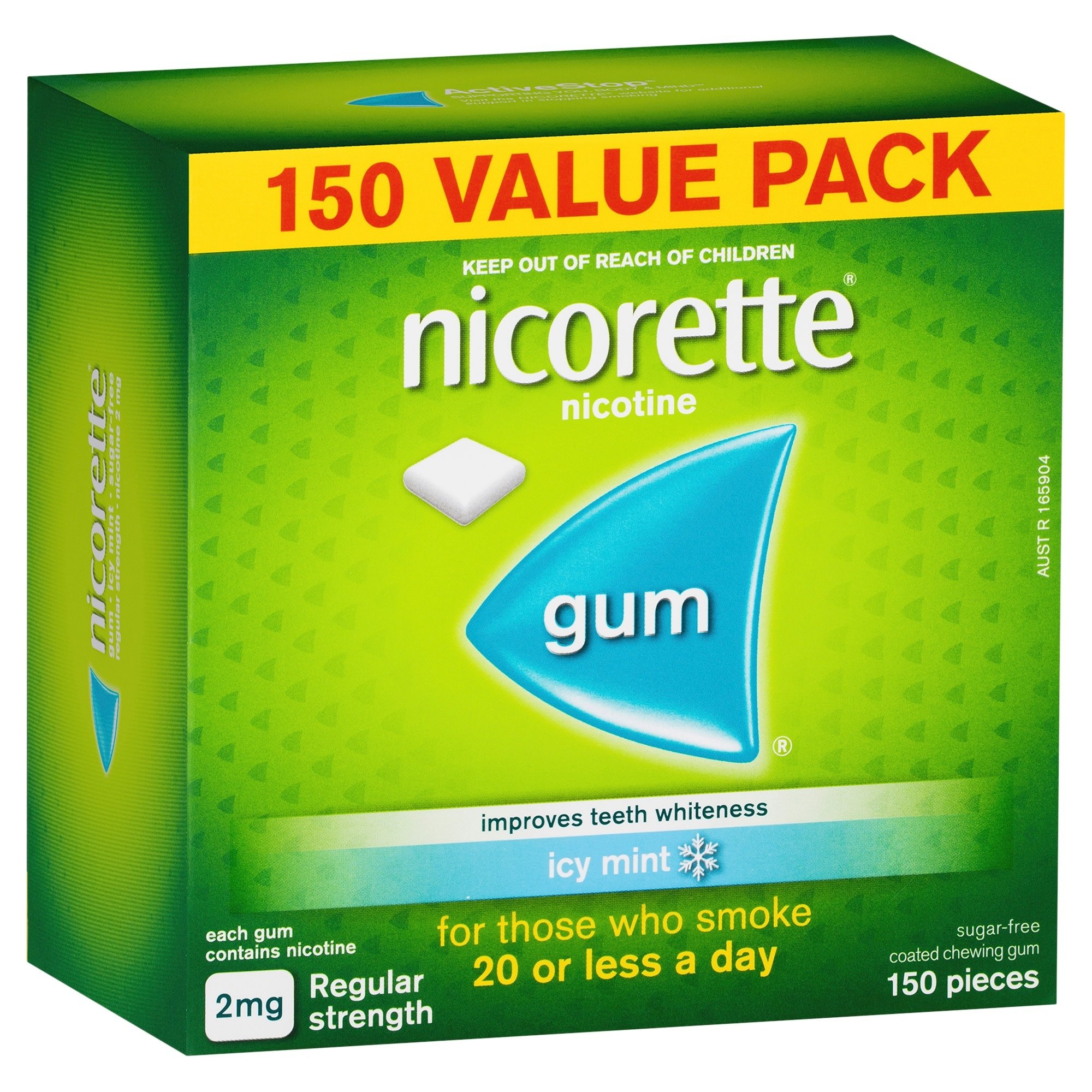 Nicorette Icy Mint Gum 2mg - 150 pieces - Image 6