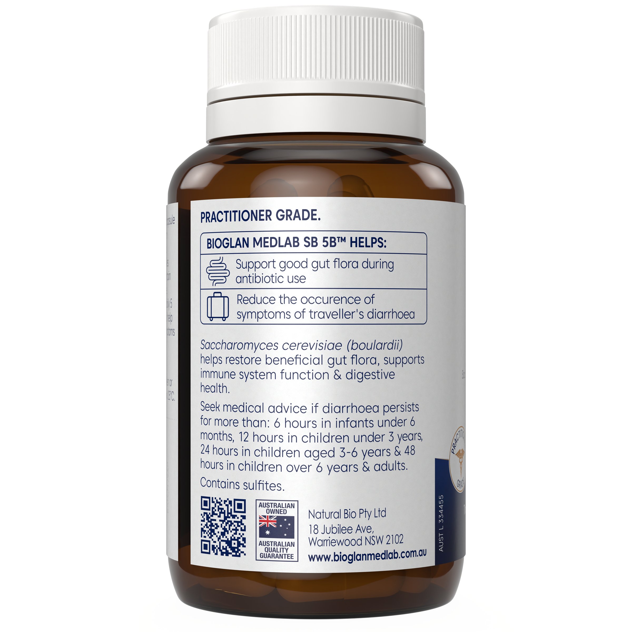 Bioglan Medlab SB 5B - 60 capsules - Image 3