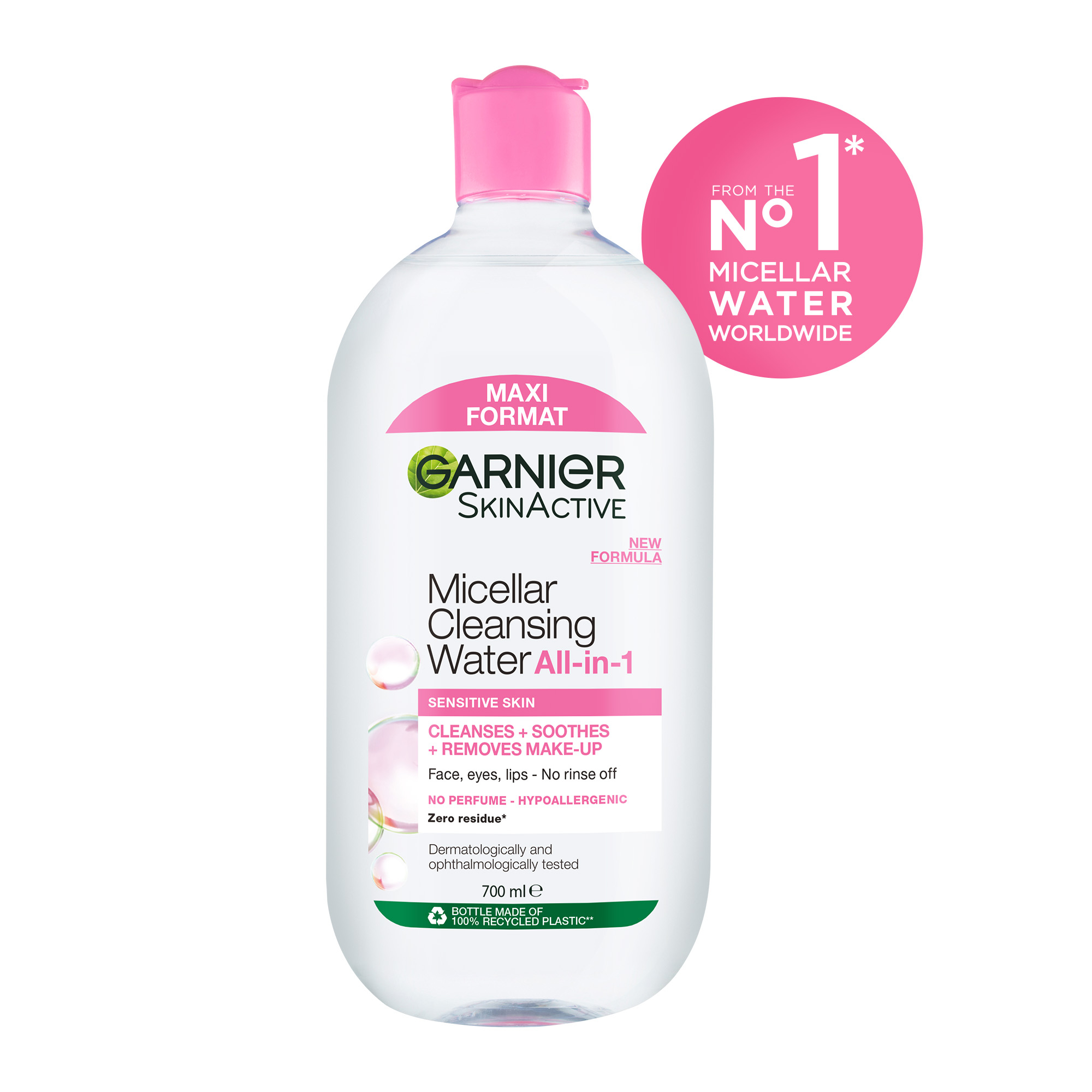 Garnier SkinActive Micellar Cleansing Water 700ml - Image 1
